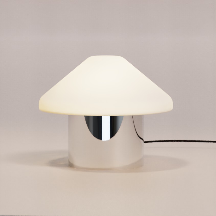 Sade Table Lamp Silver