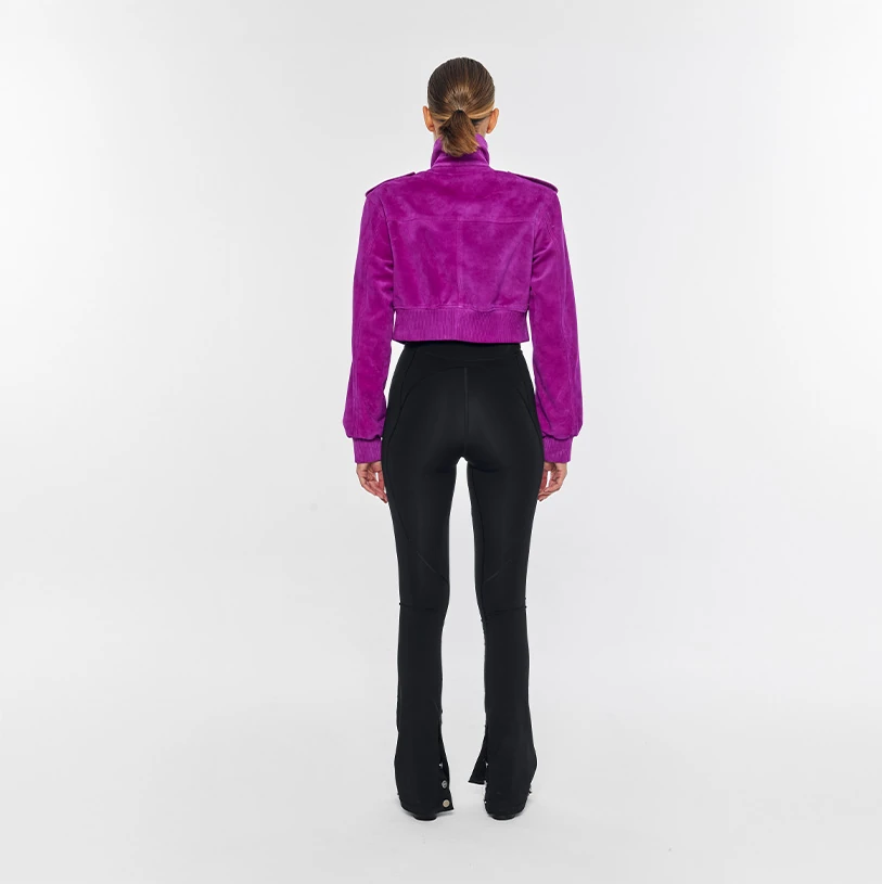 Moren Suede Jacket - Mor