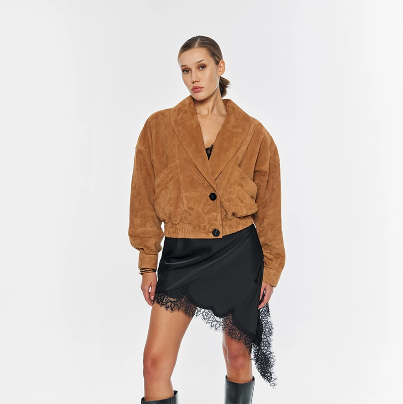Paula Suede Jacket