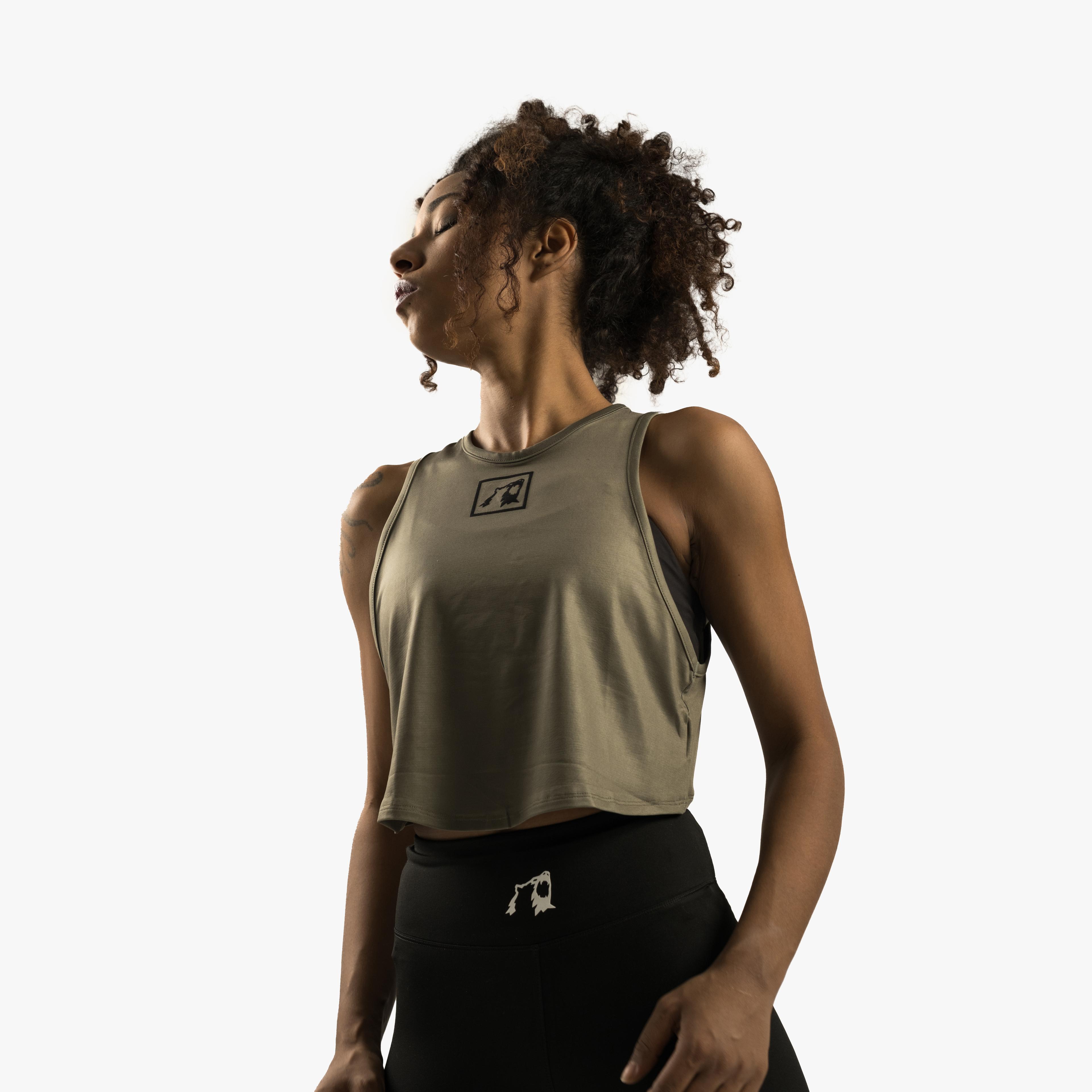 Clima Comfort ® Crop Top - Haki