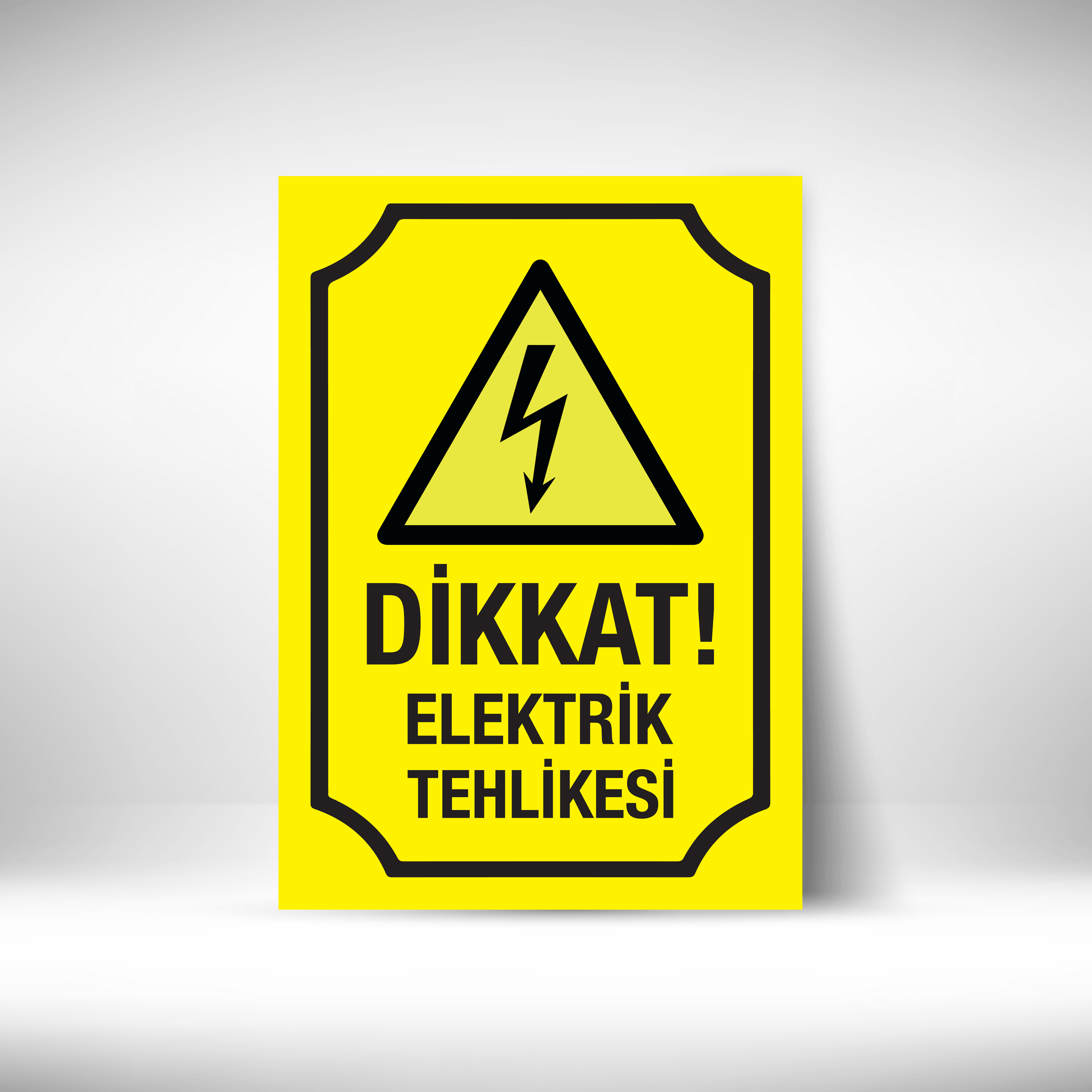 Dikkat Elektrik Tehlikesi image