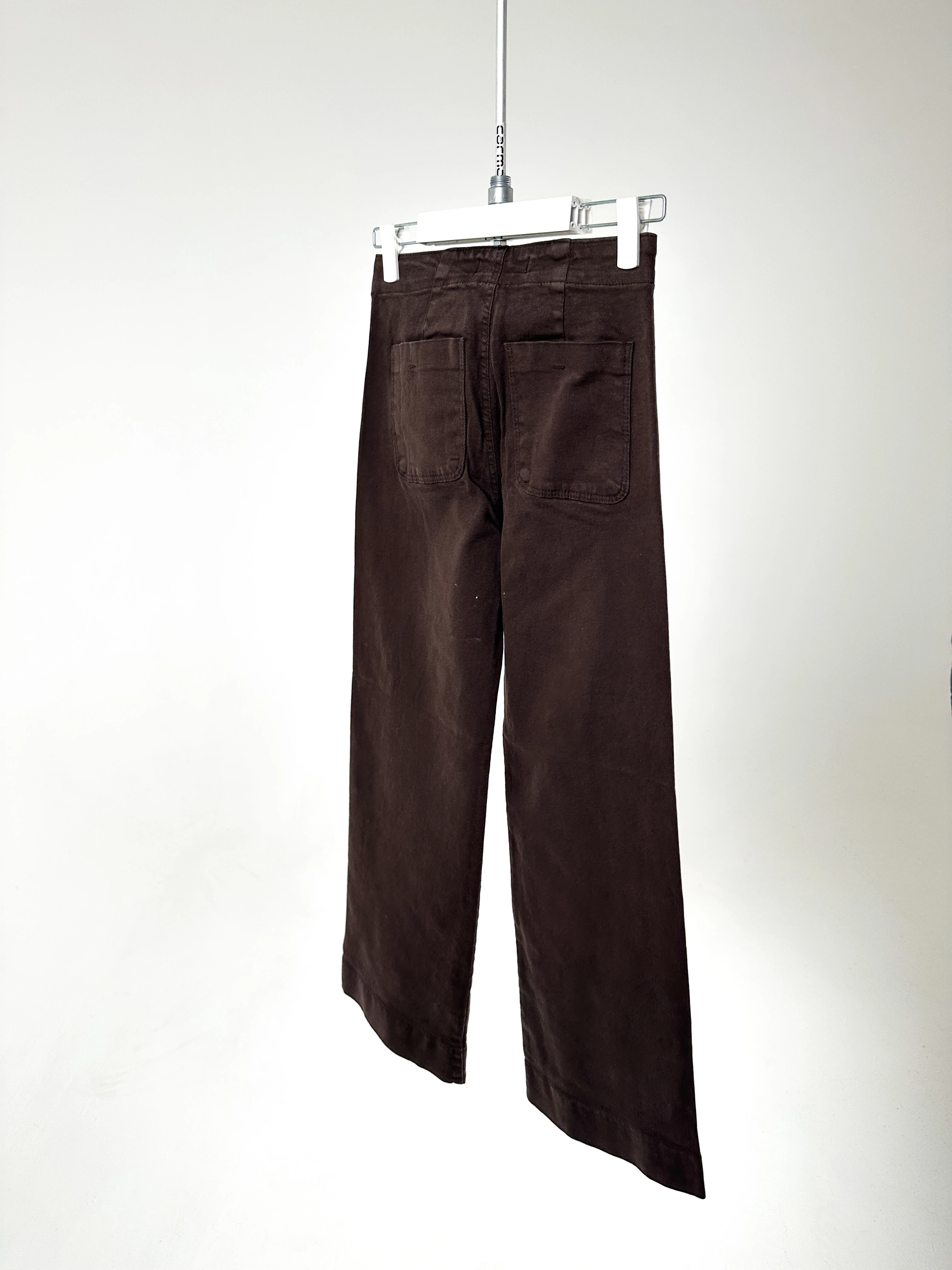 Yüksek Bel Geniş Paça Jean