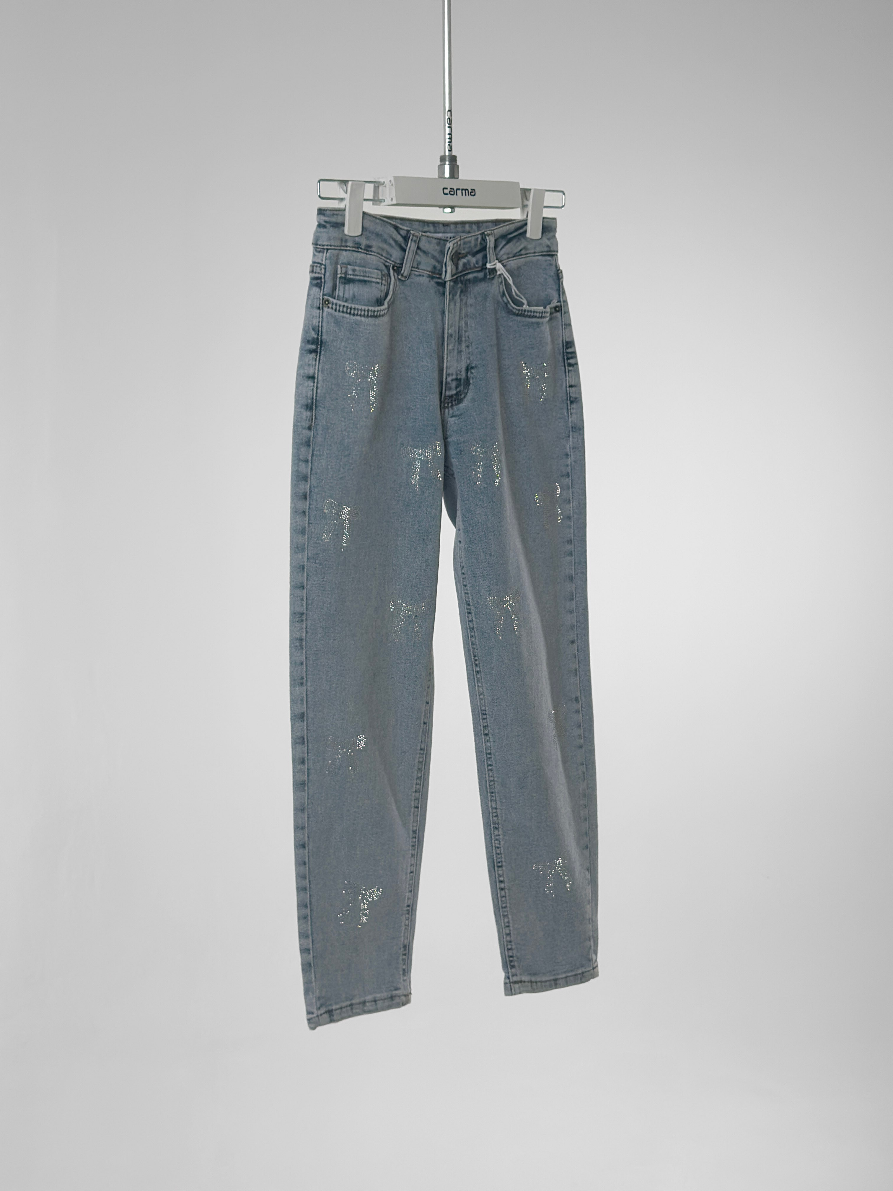 Fiyonklu Mom Jean