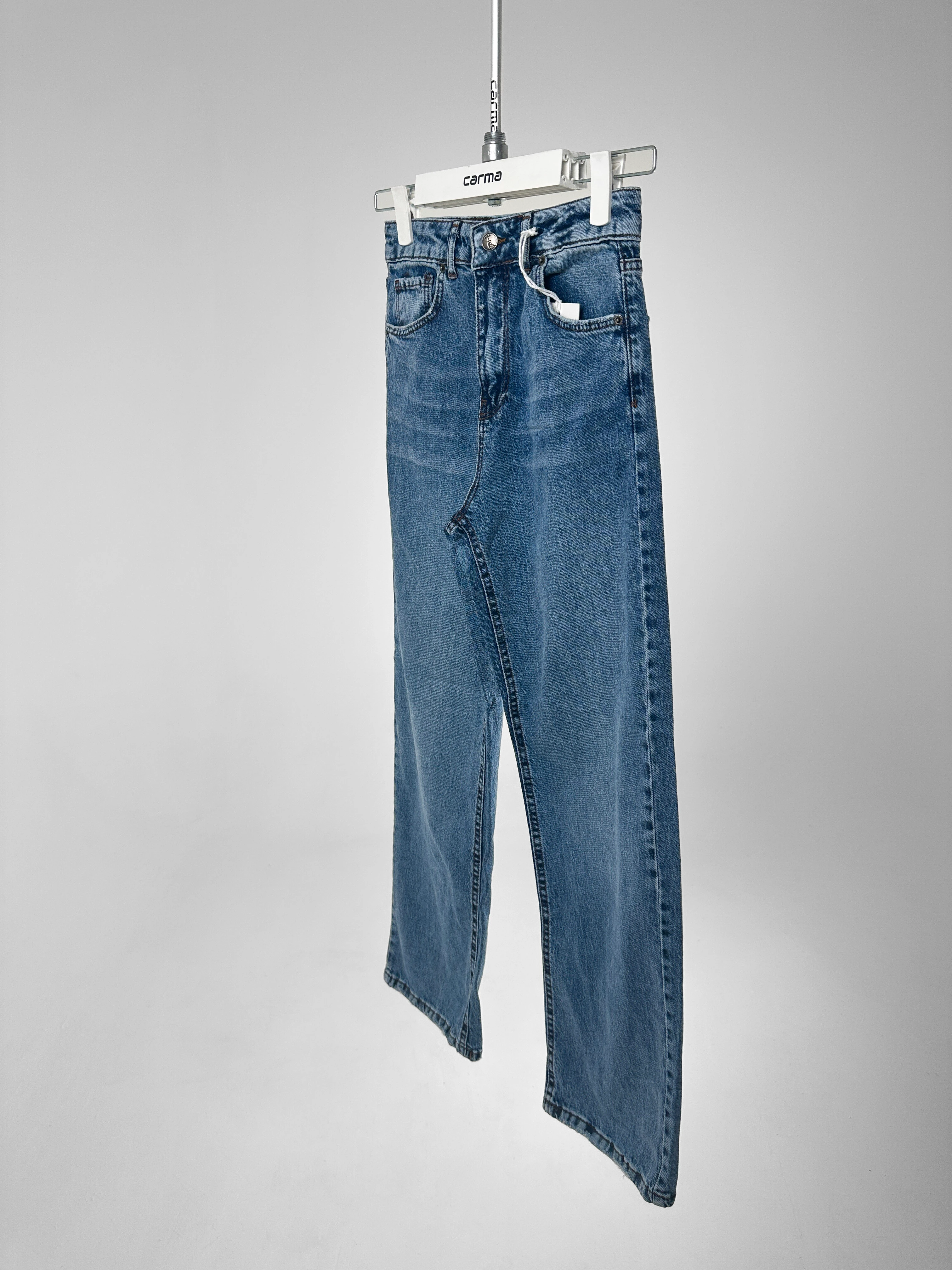 Straight Fit Jean Pantolon