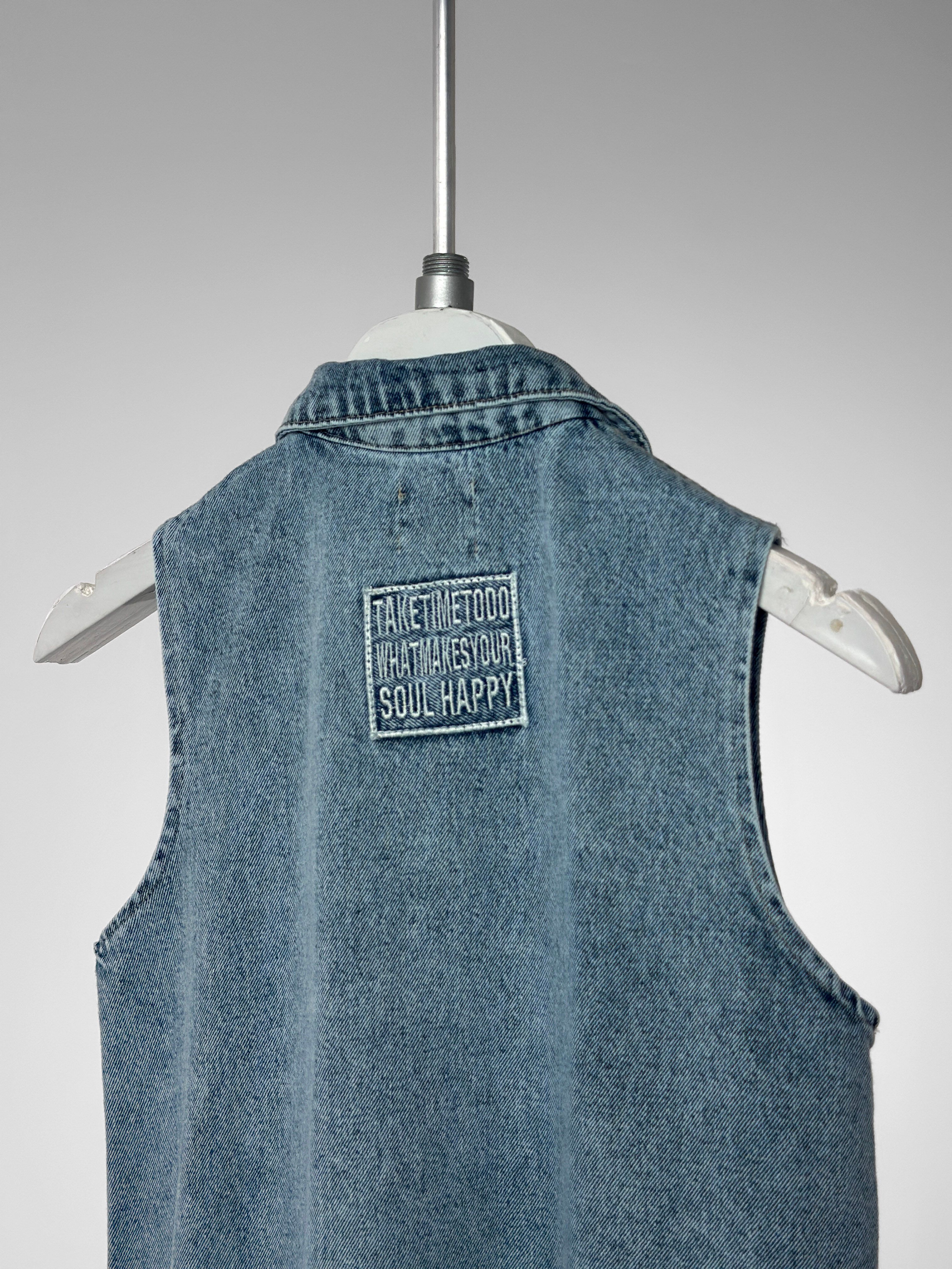 Denim Soul Yelek Elbise