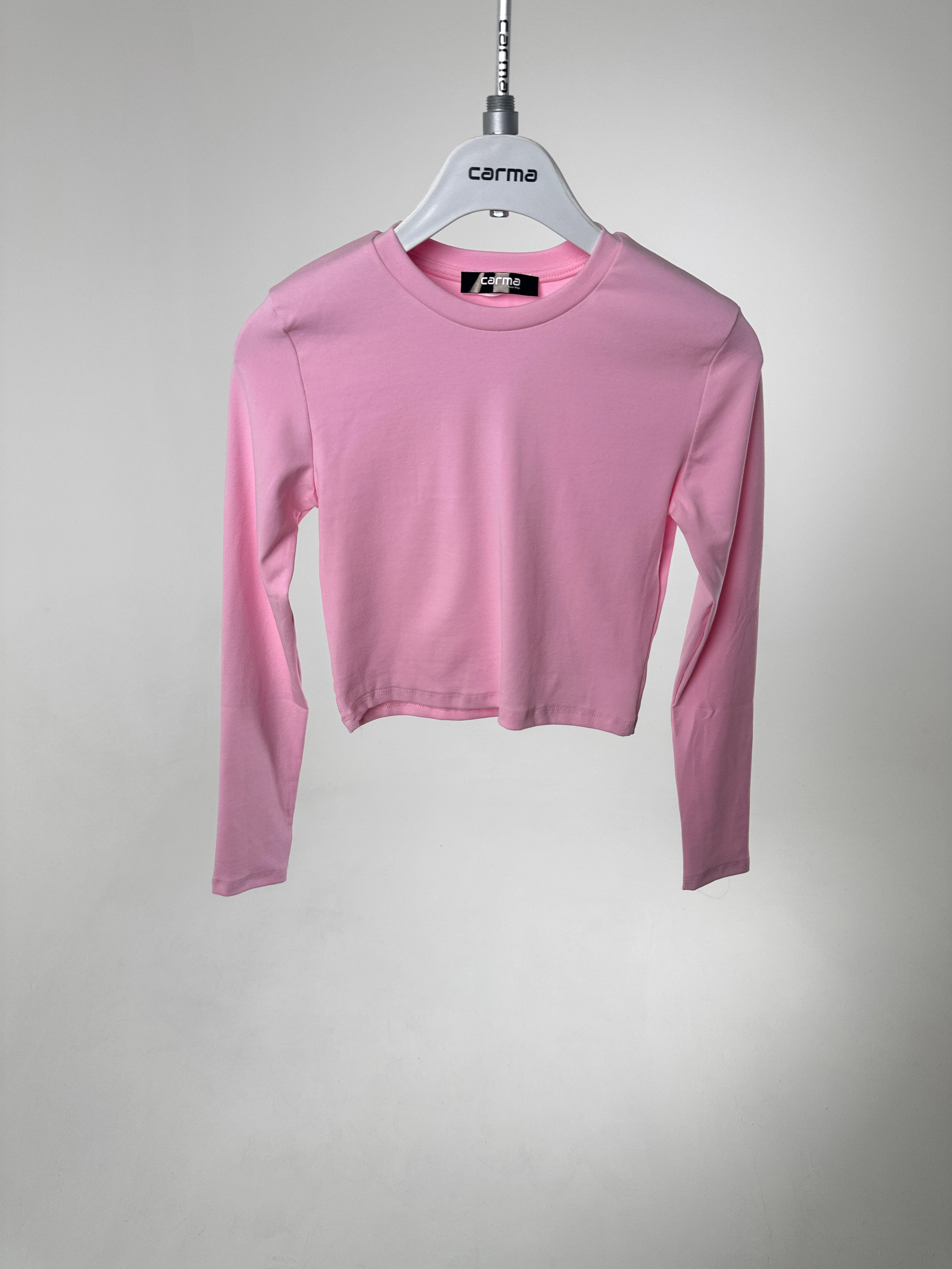 Basic Crop - şeker pembe