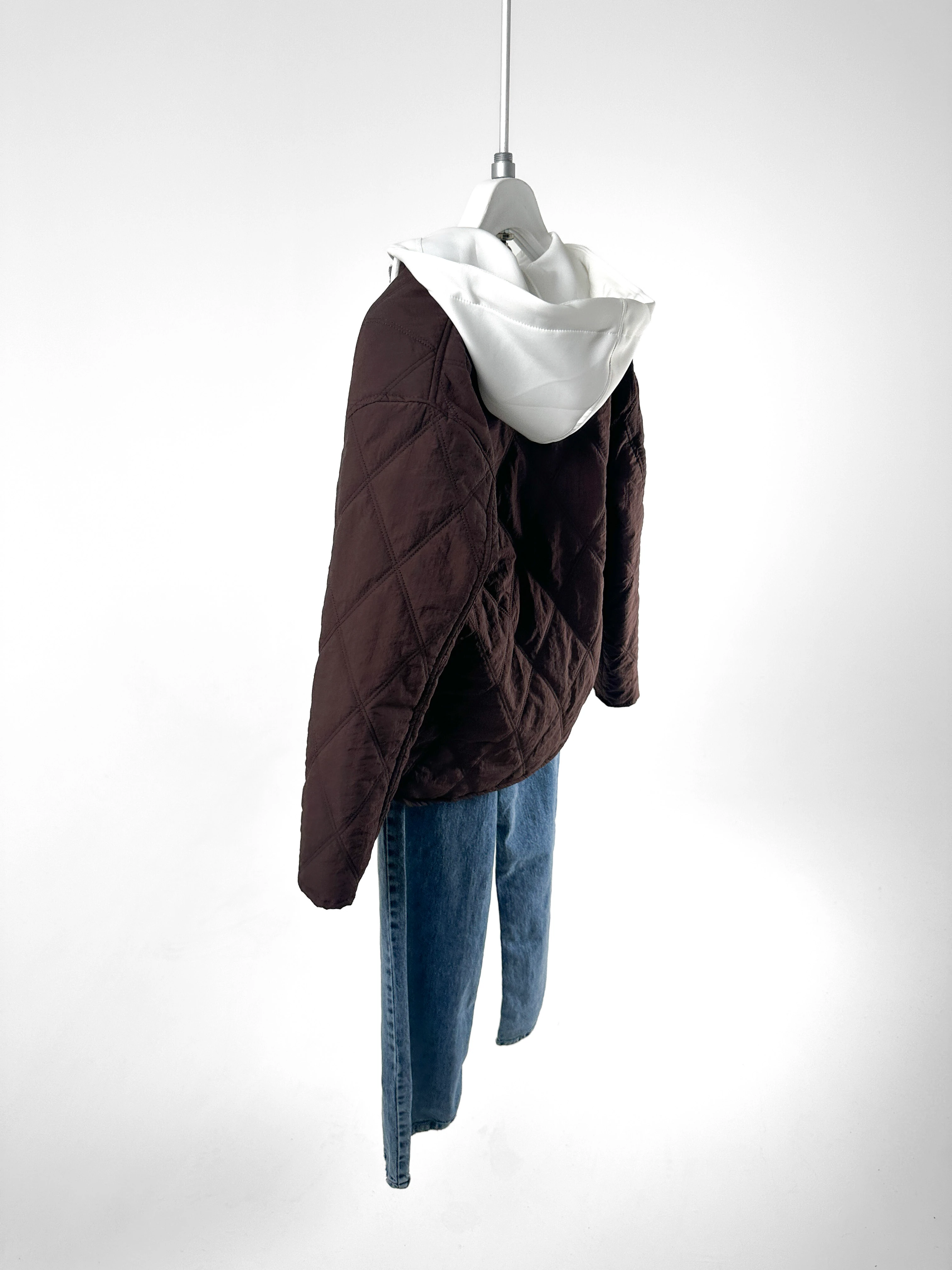 Kapitone Doku Detaylı Mont