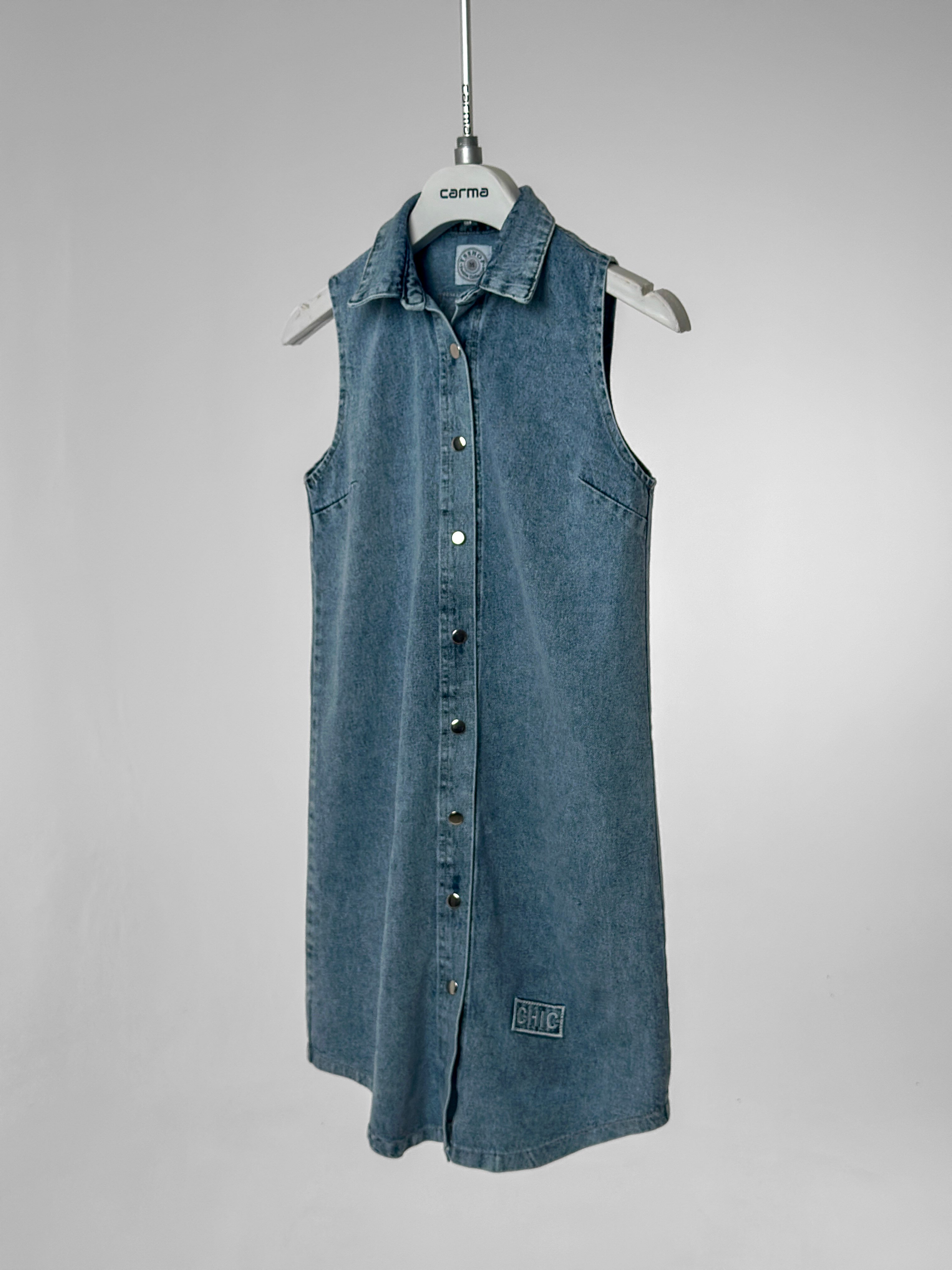 Denim Soul Yelek Elbise