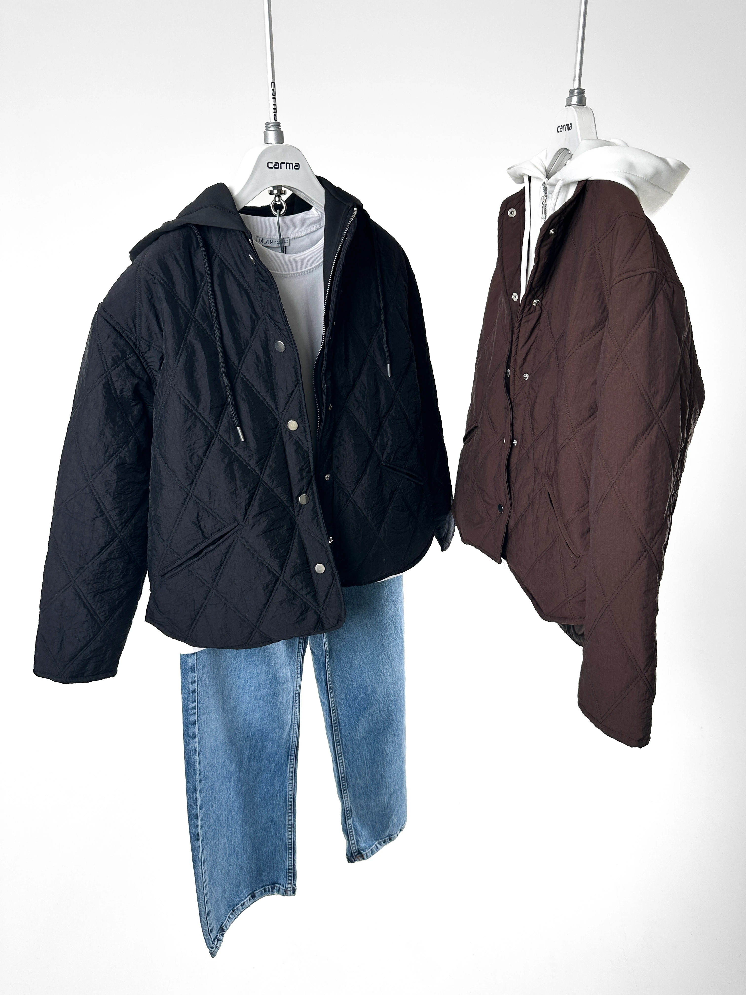 Kapitone Doku Detaylı Mont