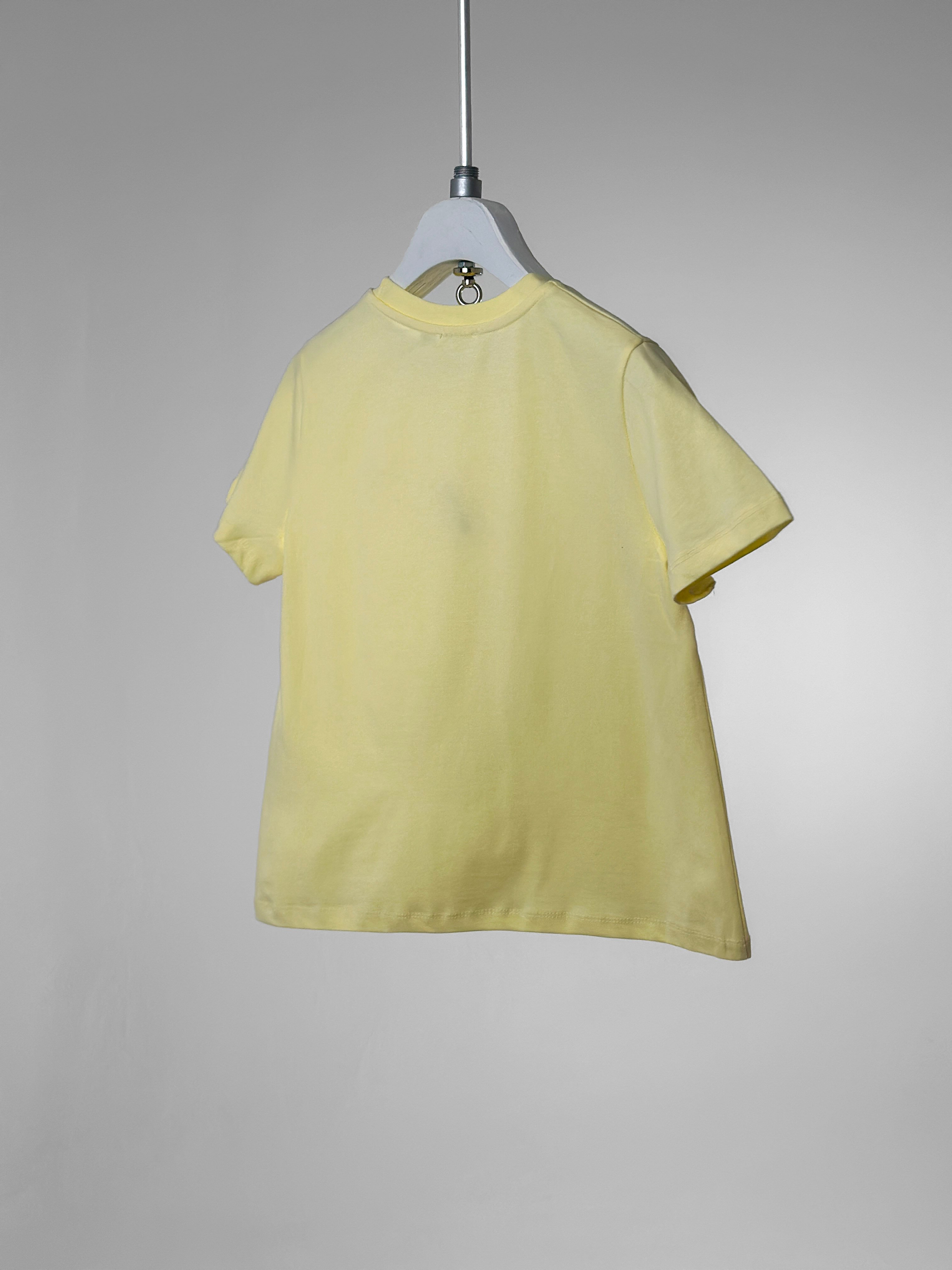 Çilek Nakışlı Basic T-Shirt