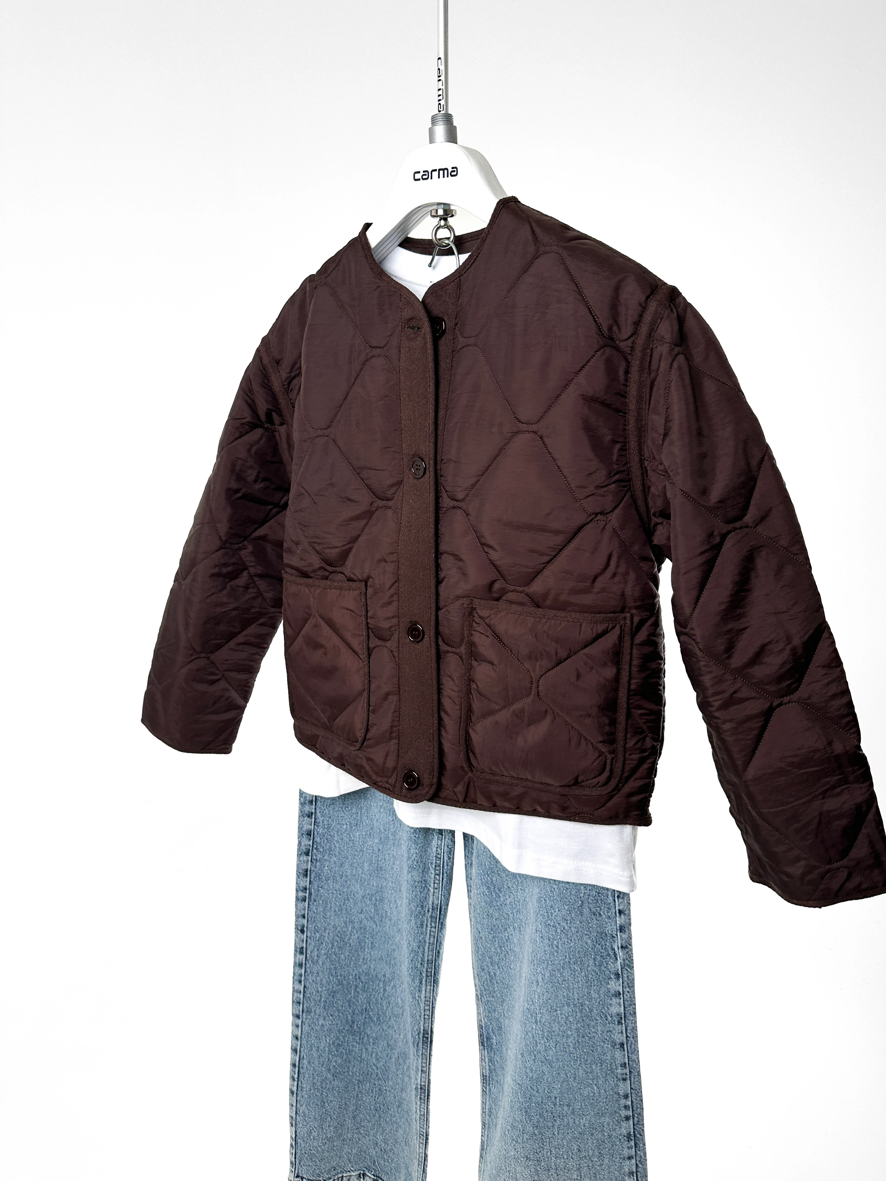 Kapitone Hafif Ceket