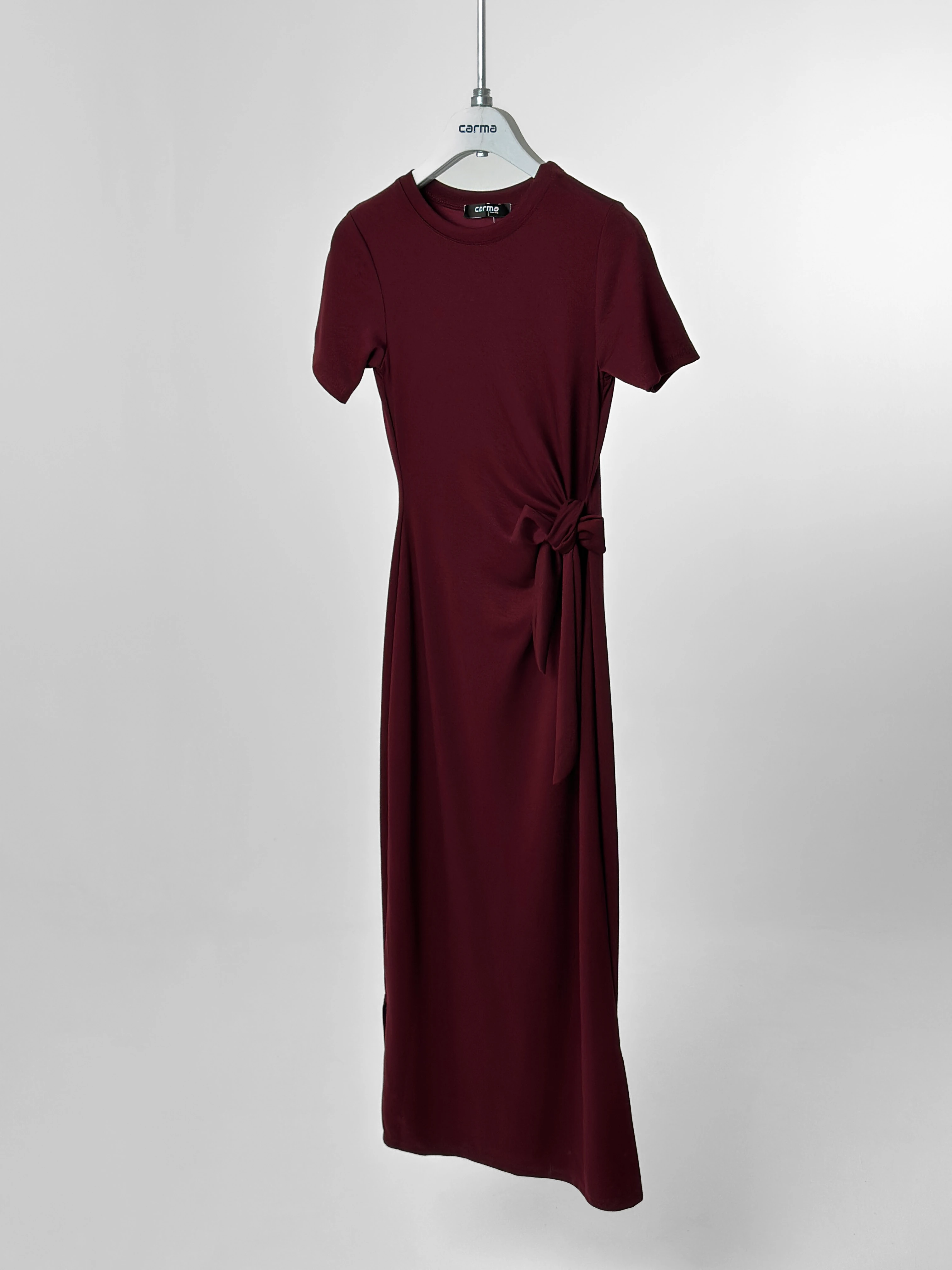 Bağlamalı Maxi Elbise