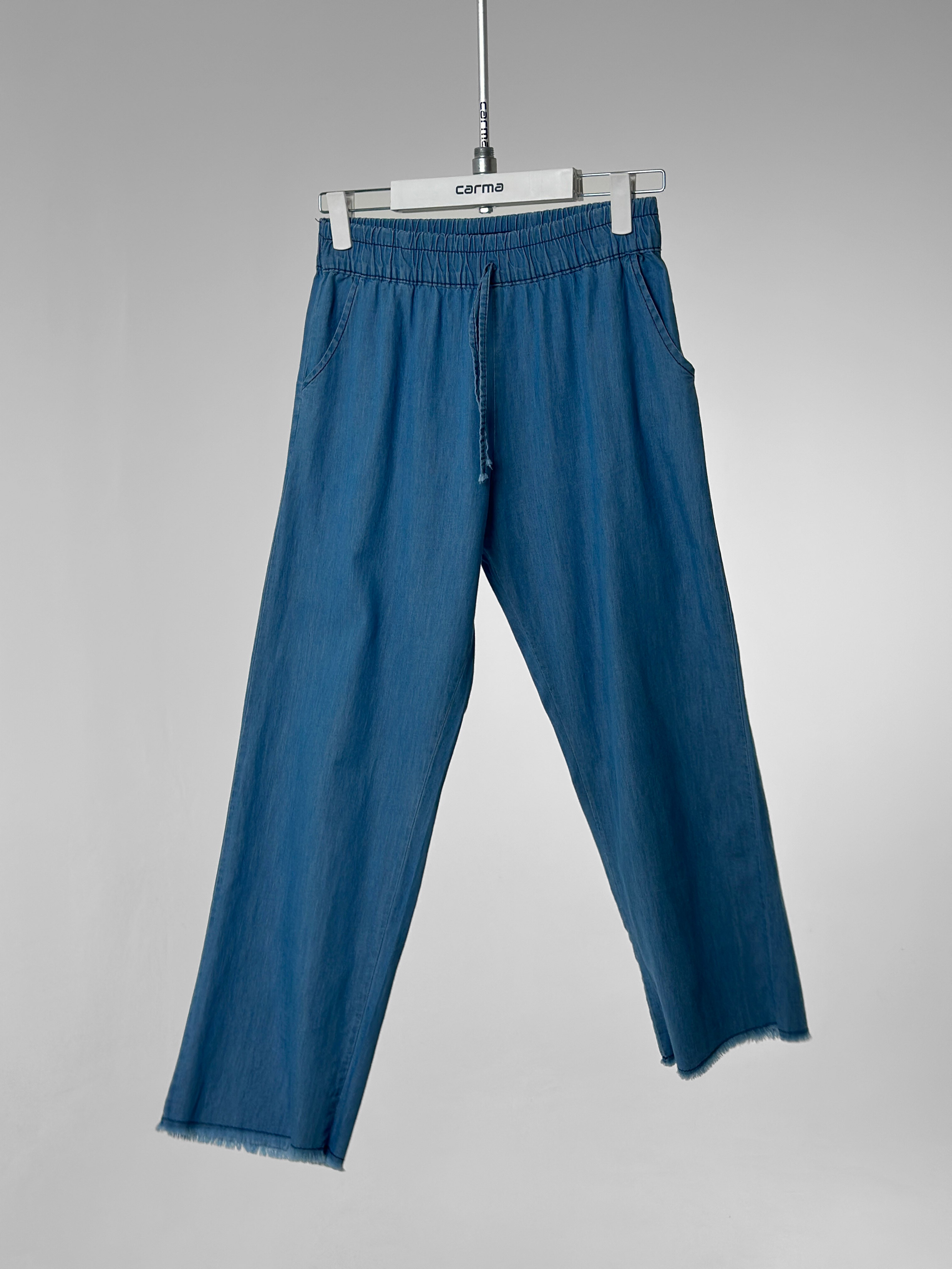Püskül Paça Tensel Pantolon