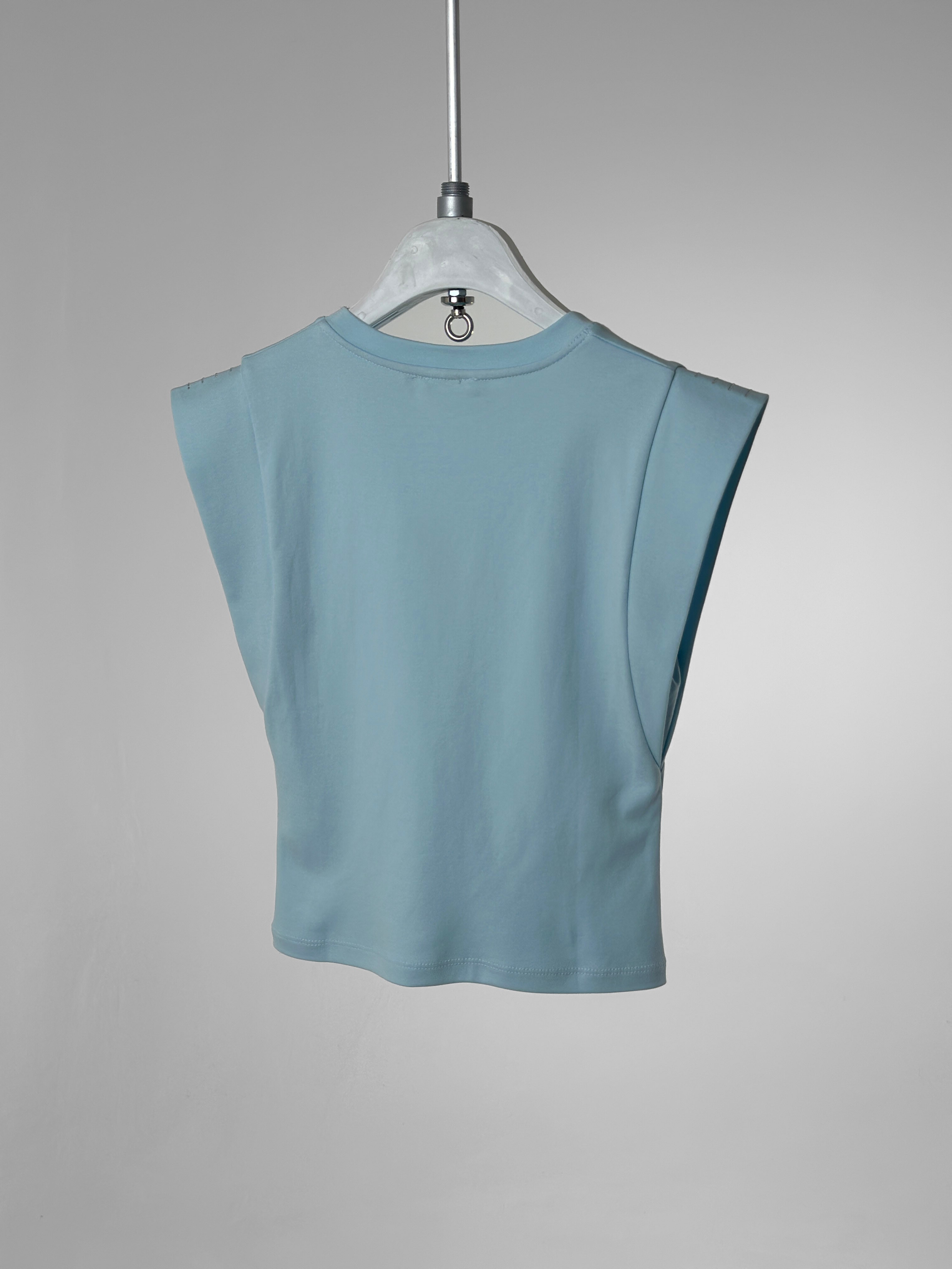 Omuz Taş detaylı T-Shirt