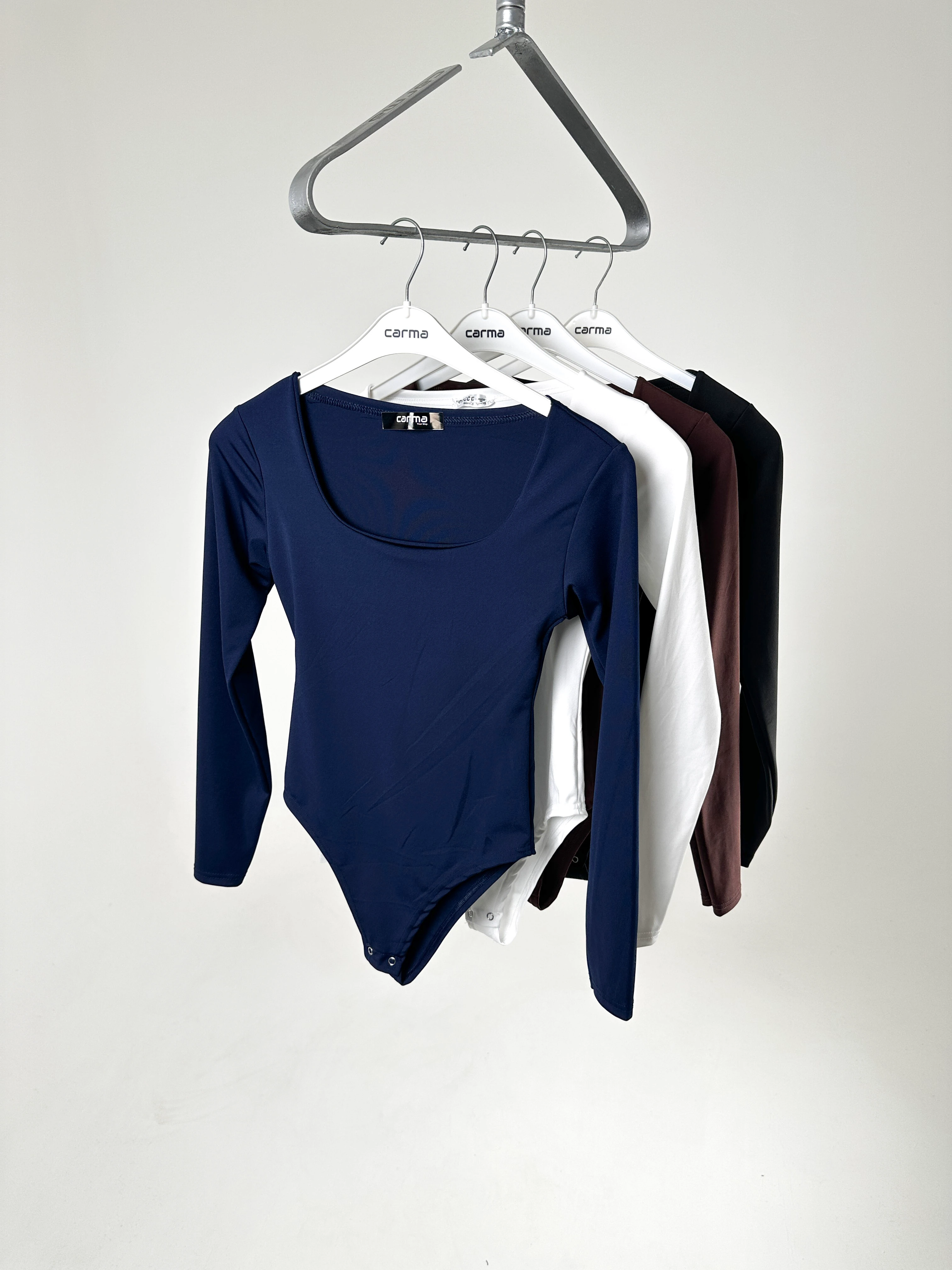 Uzun Kare Yaka Basic BodySuit