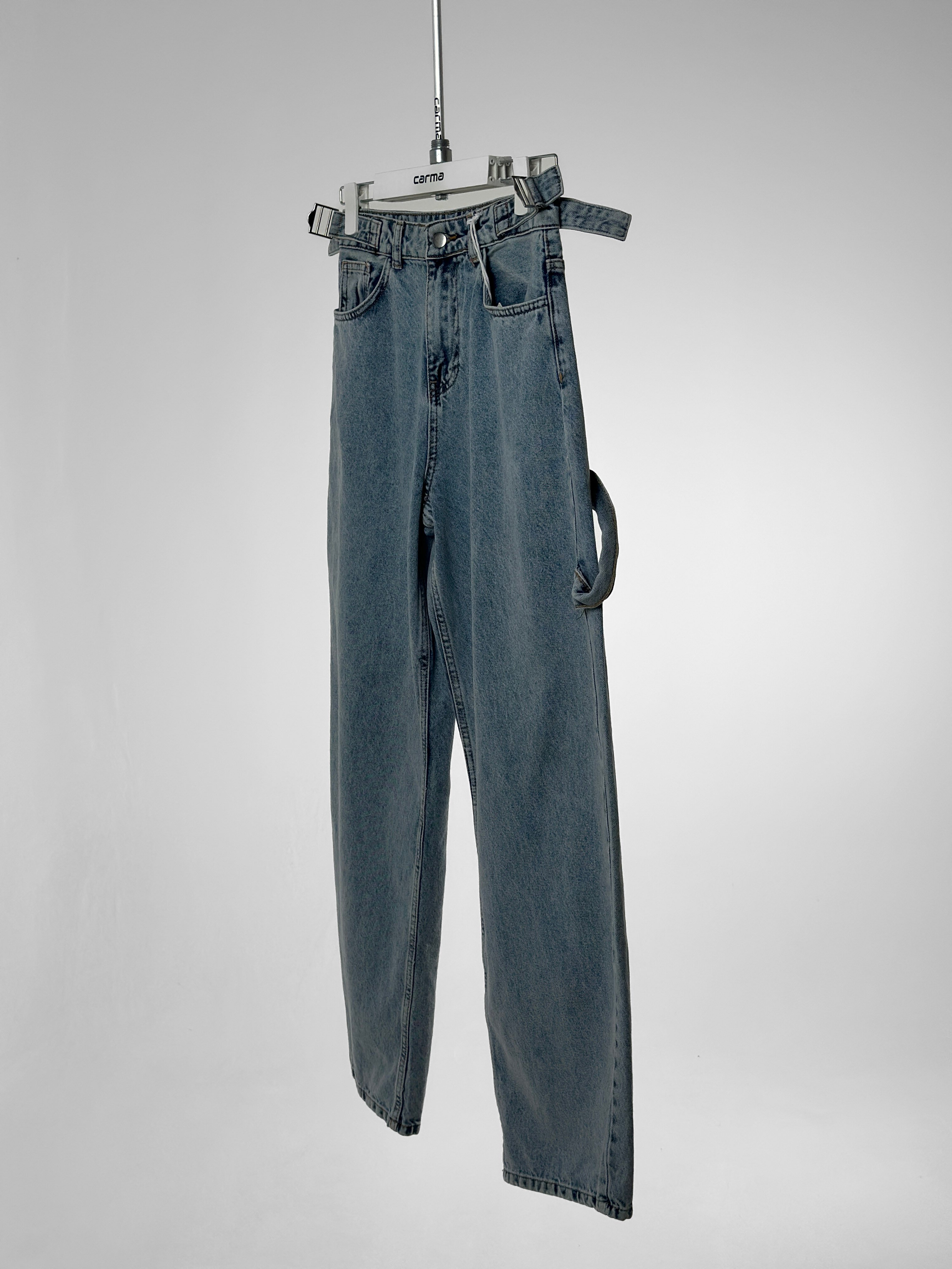 Tokalı Baggy Jean