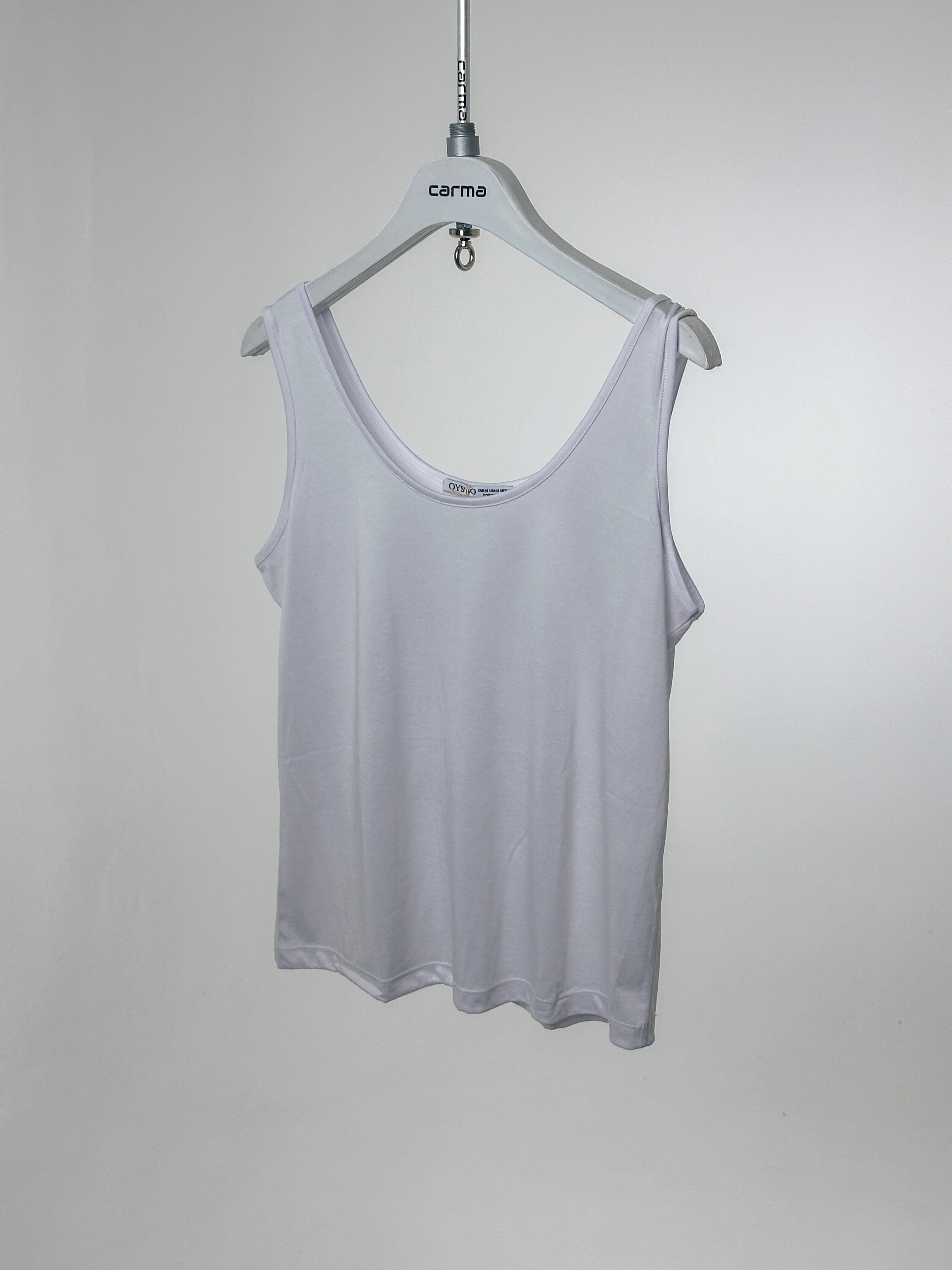 Rahat Kalıp Basic Atlet - beyaz