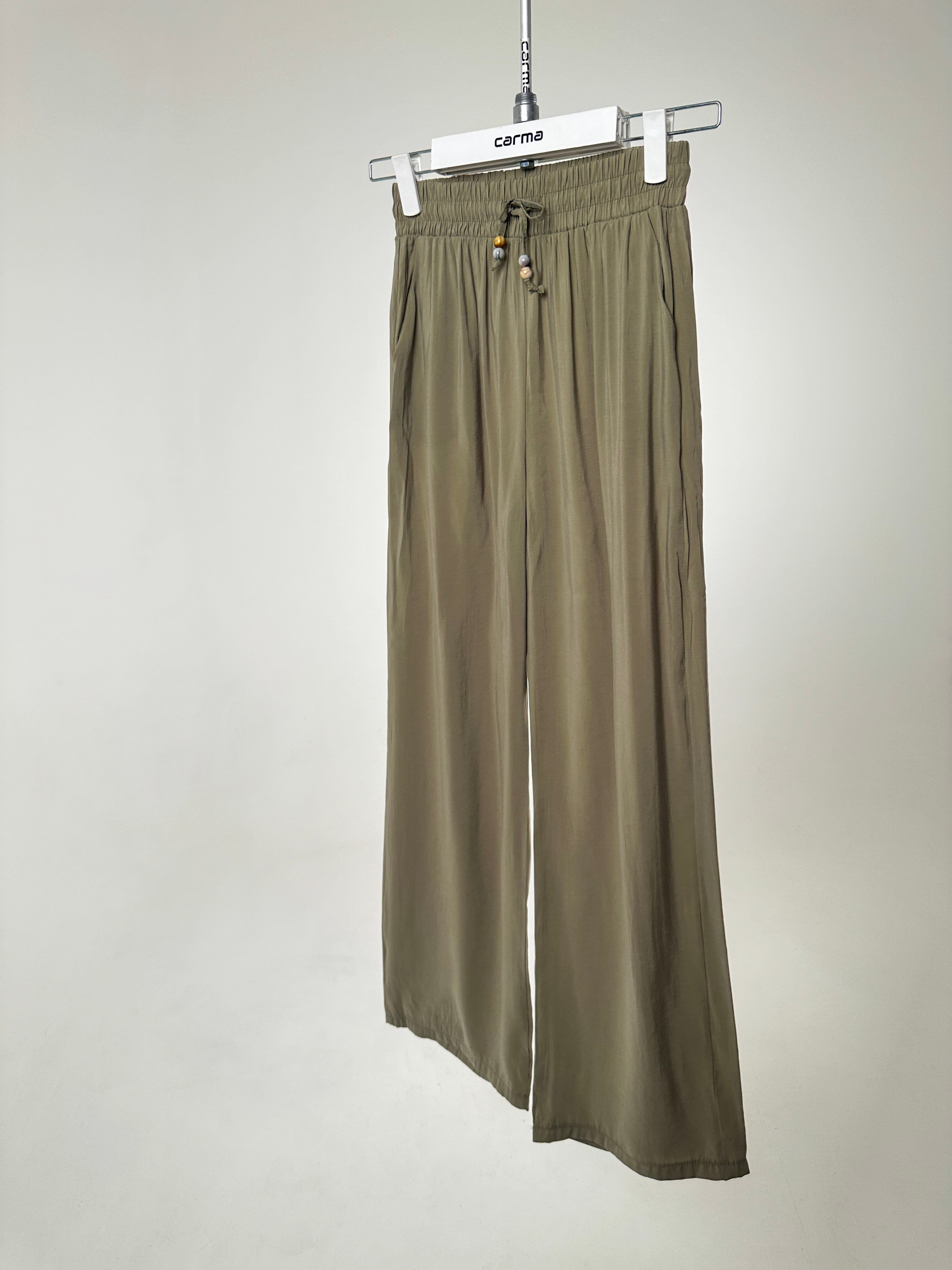 Dökümlü Rahat Pantolon