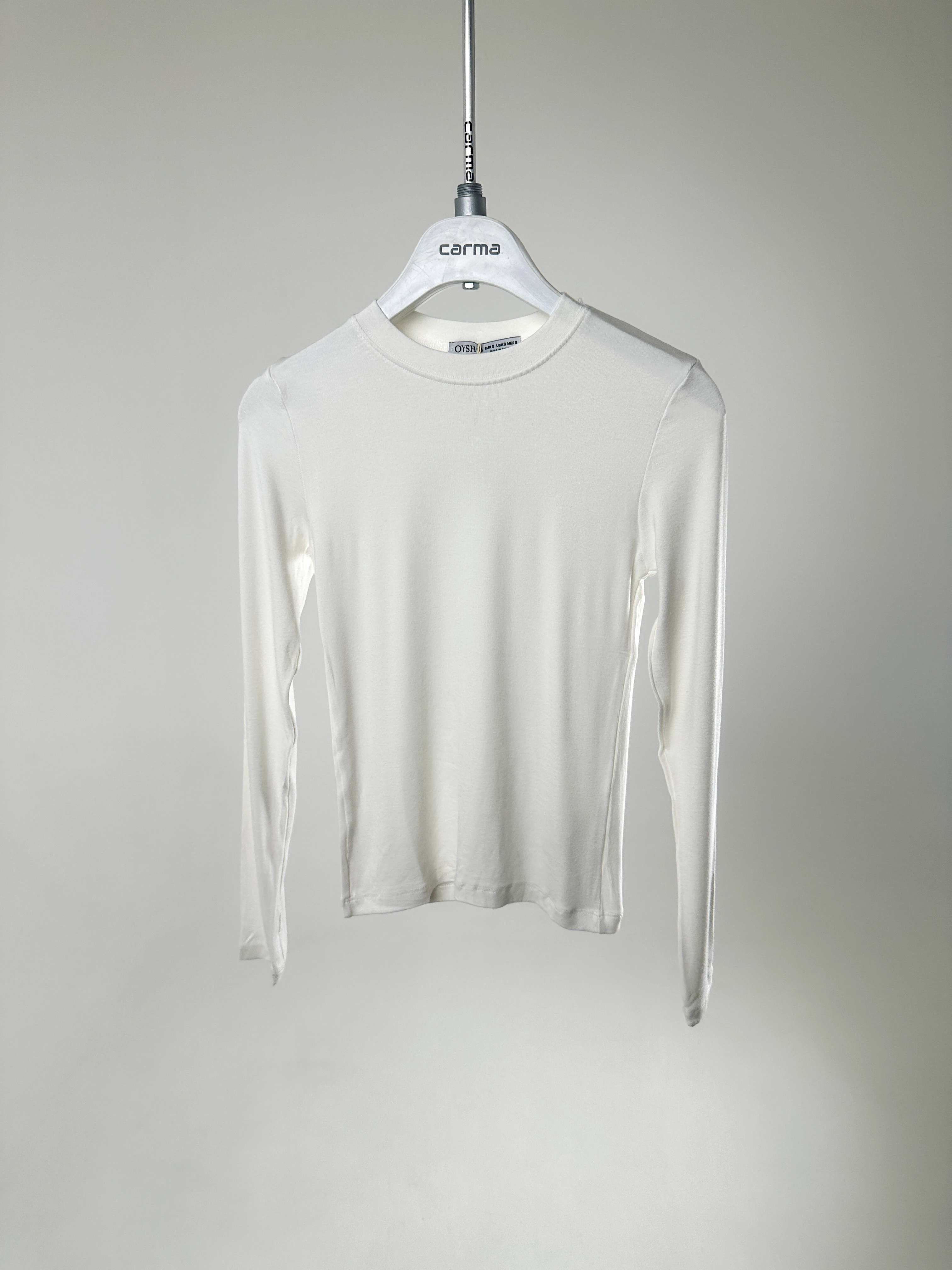 Basic Fit Bluz - beyaz