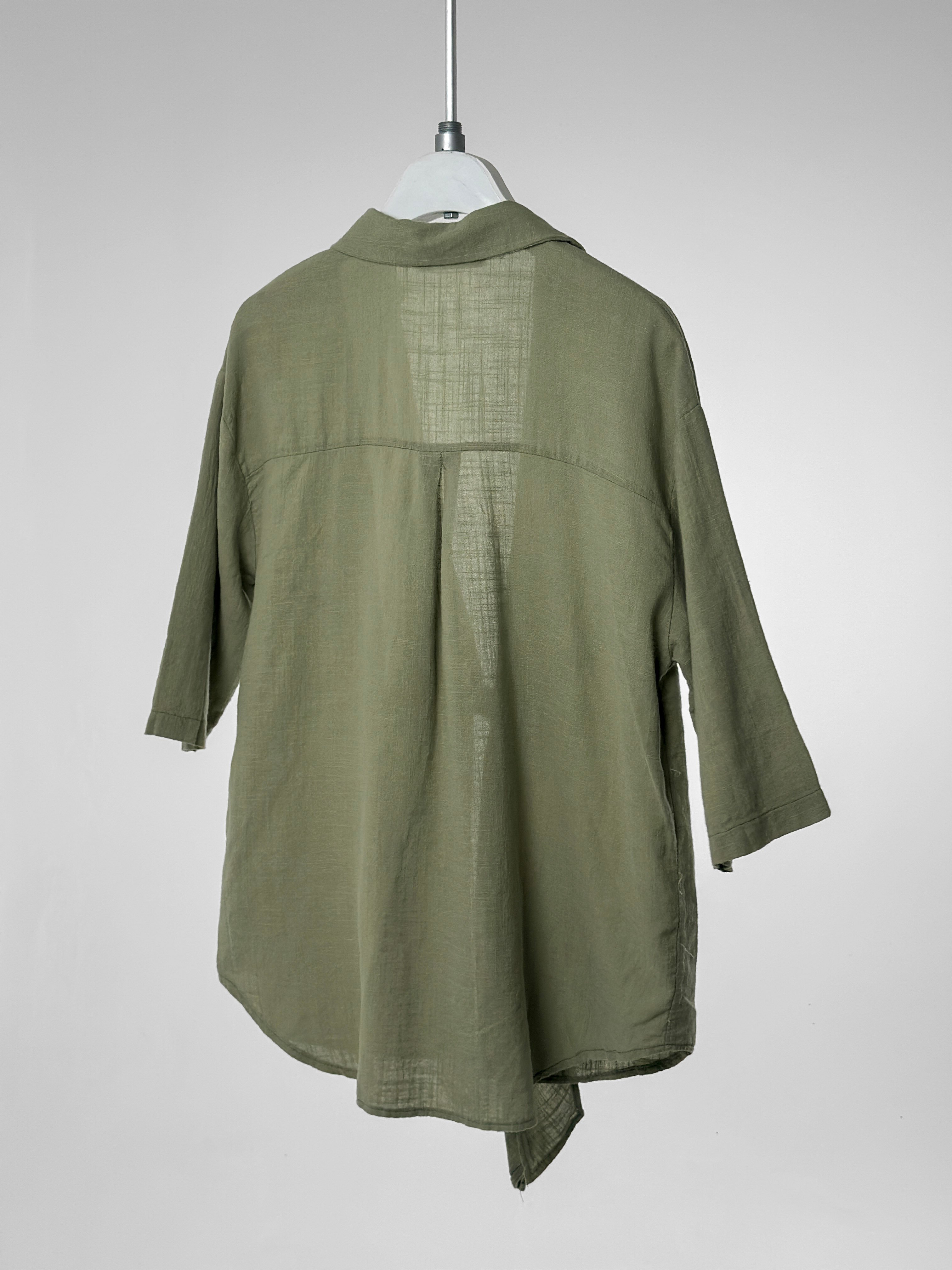 Keten Dokulu Kimono