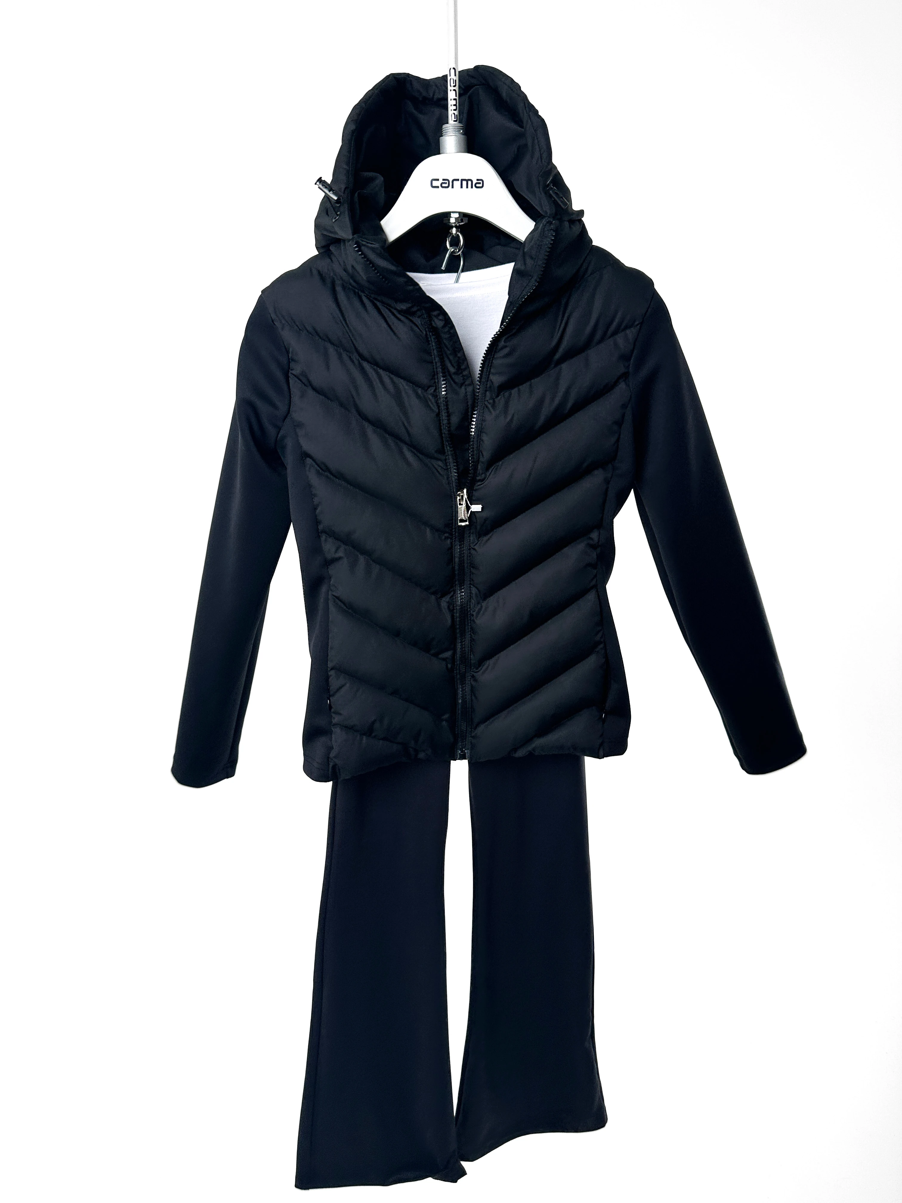 Range Rover Şişme Mont - siyah