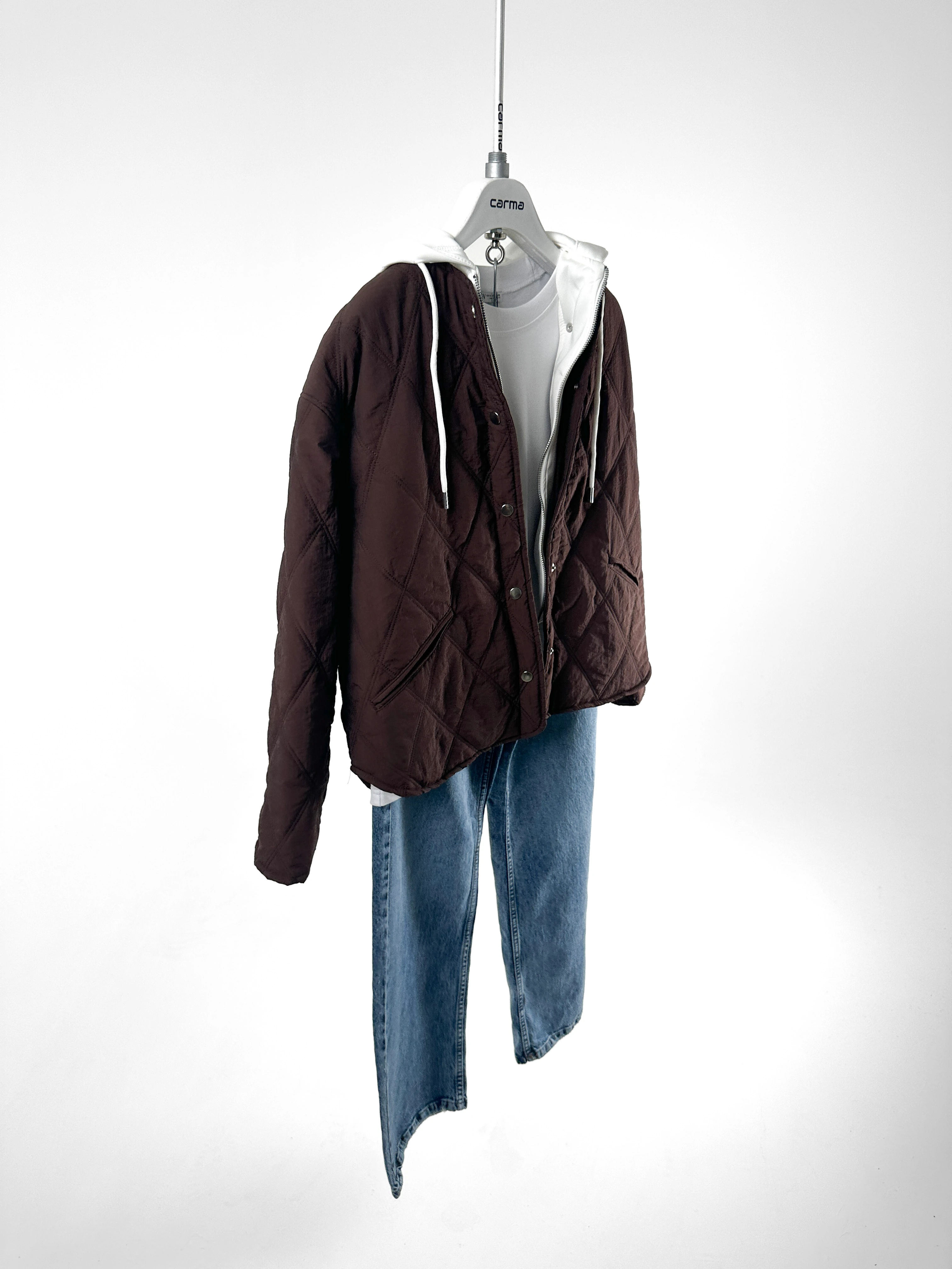 Kapitone Doku Detaylı Mont