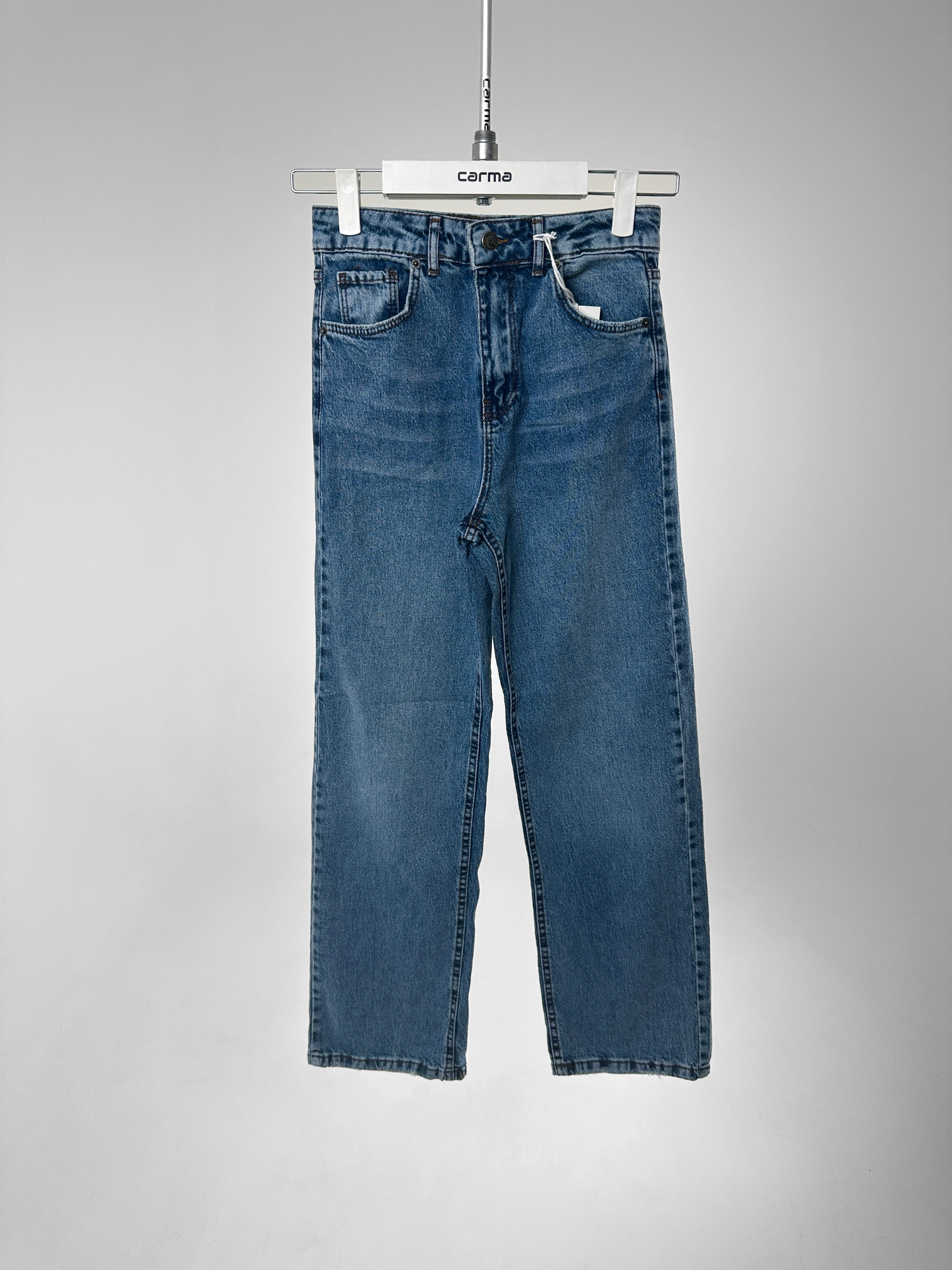 Straight Fit Jean Pantolon - açık mavi