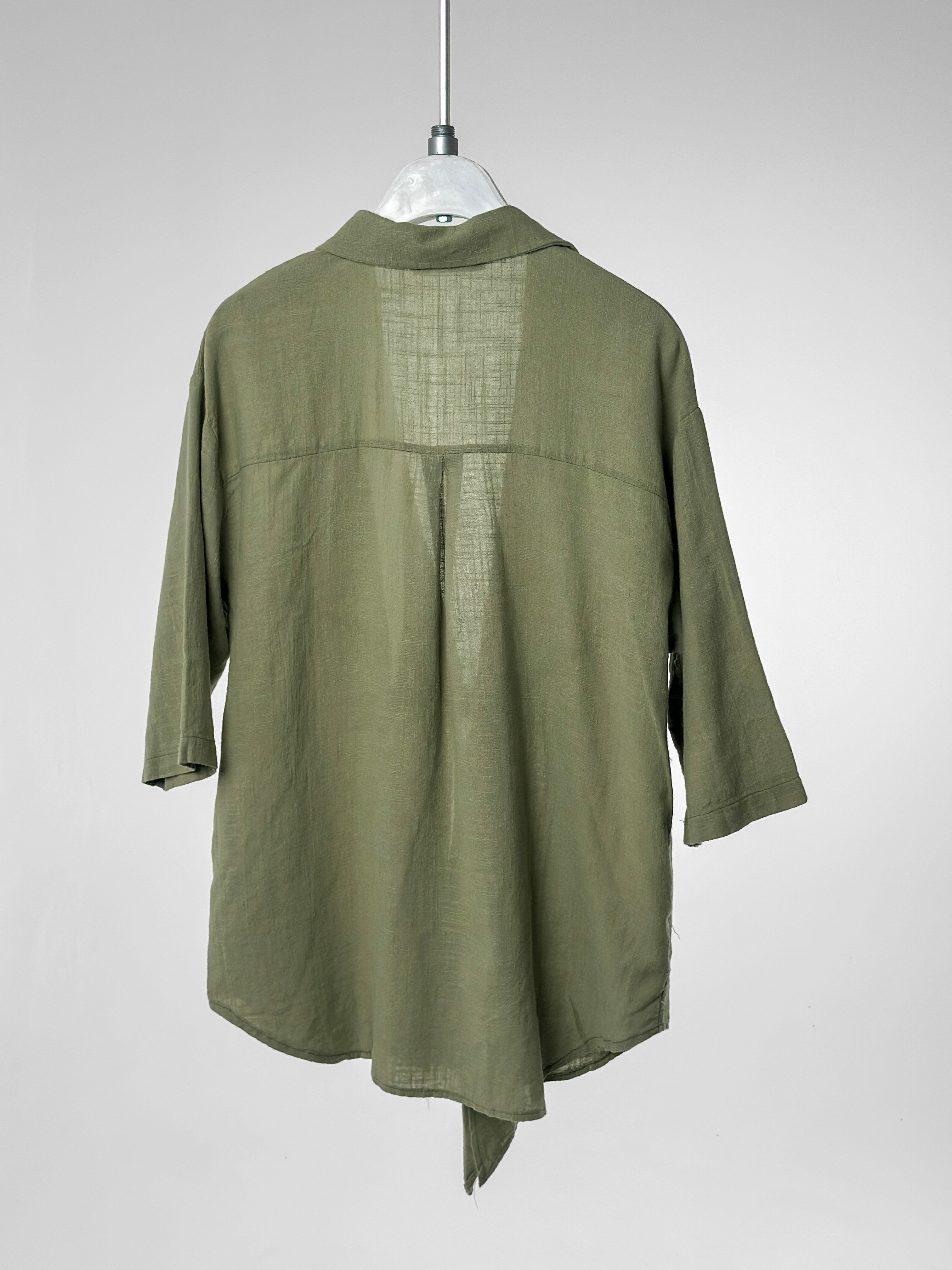 Keten Dokulu Kimono