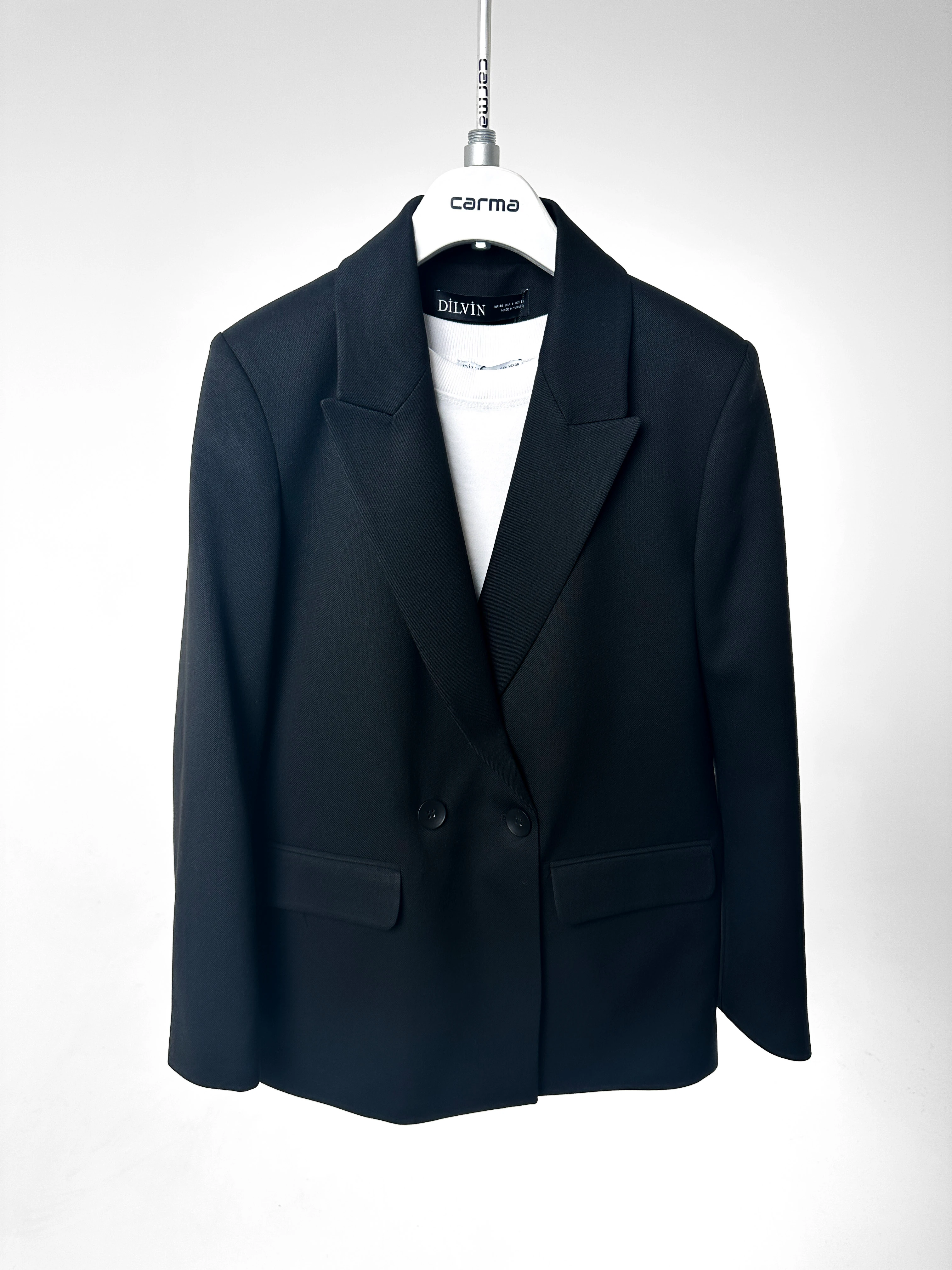 Klasik Fit Blazer - siyah