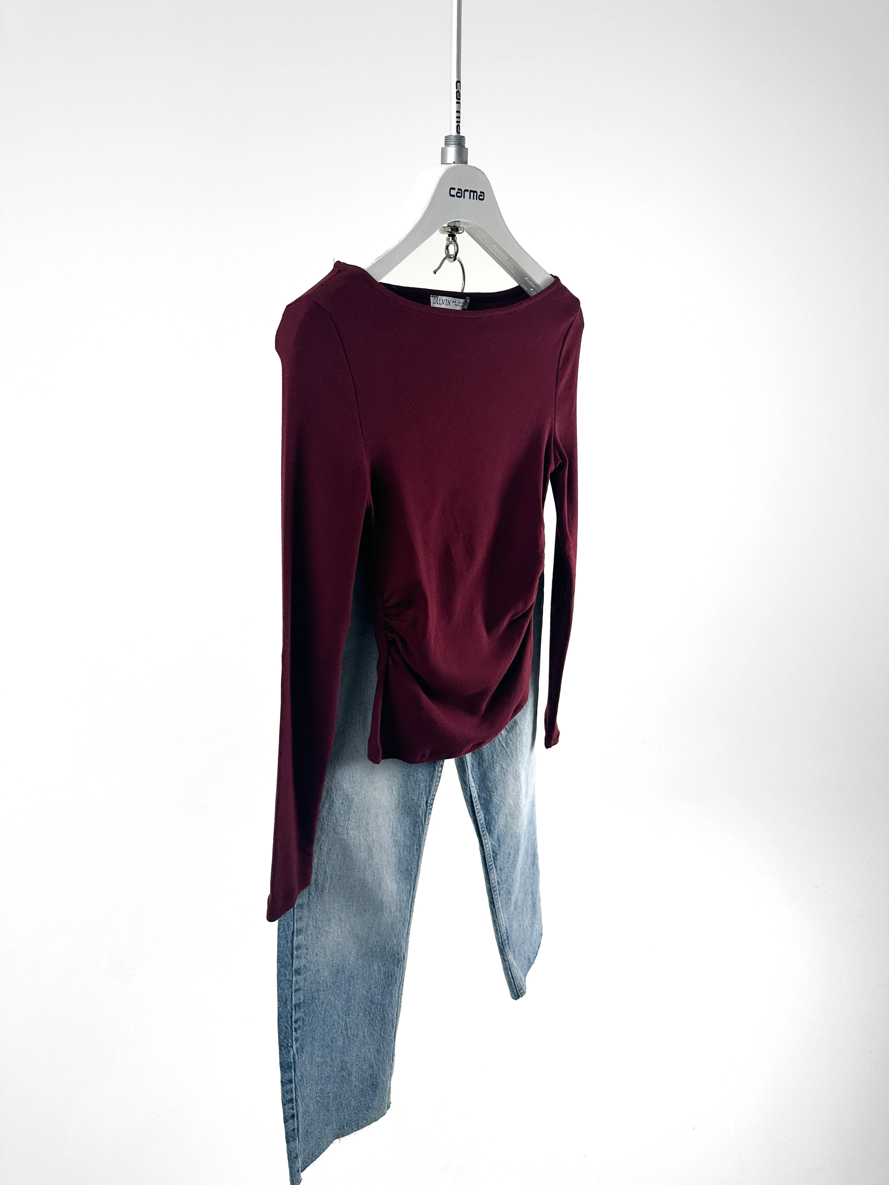 Büzgü Detaylı Bluz