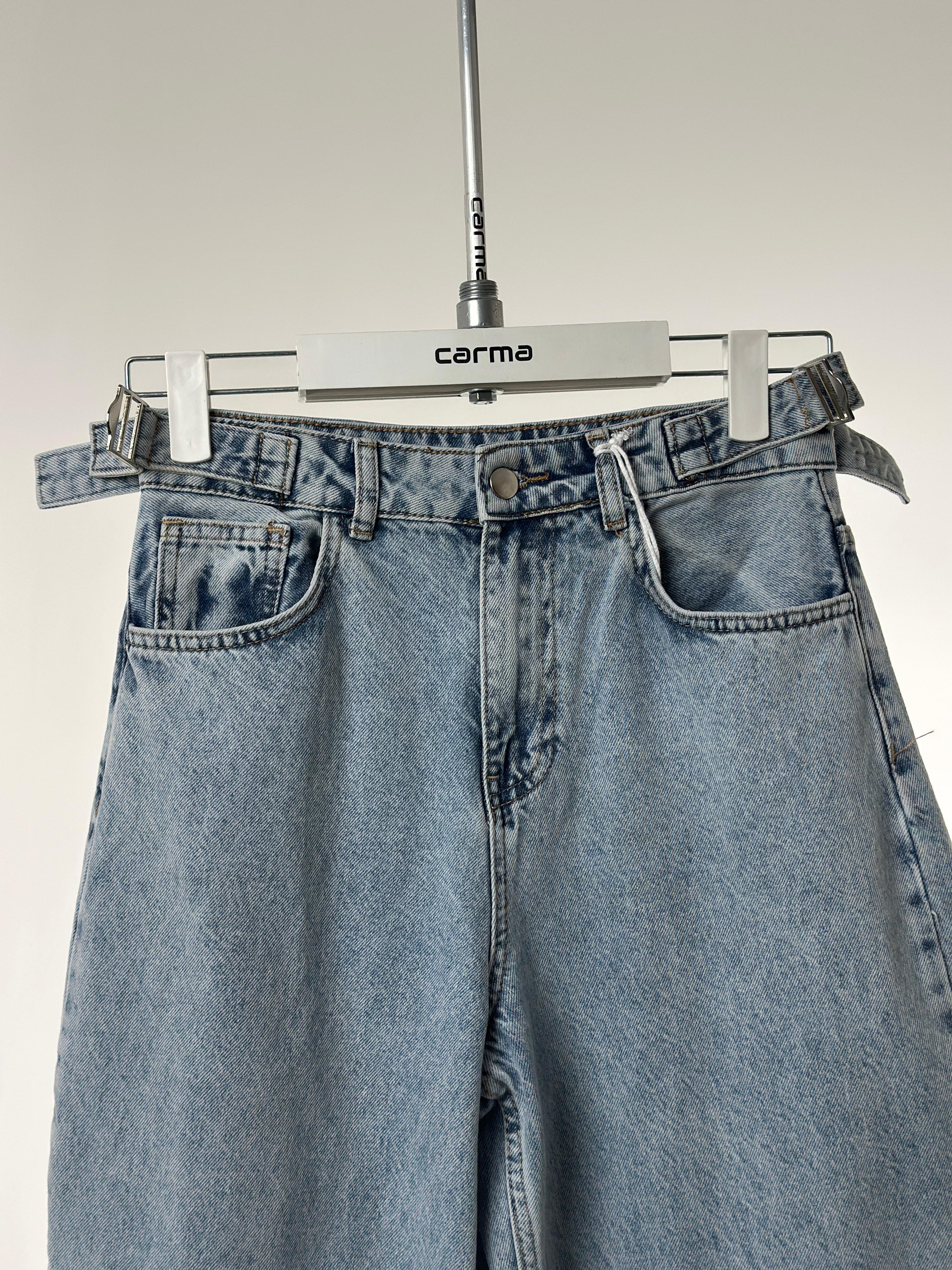 Tokalı Baggy Jean