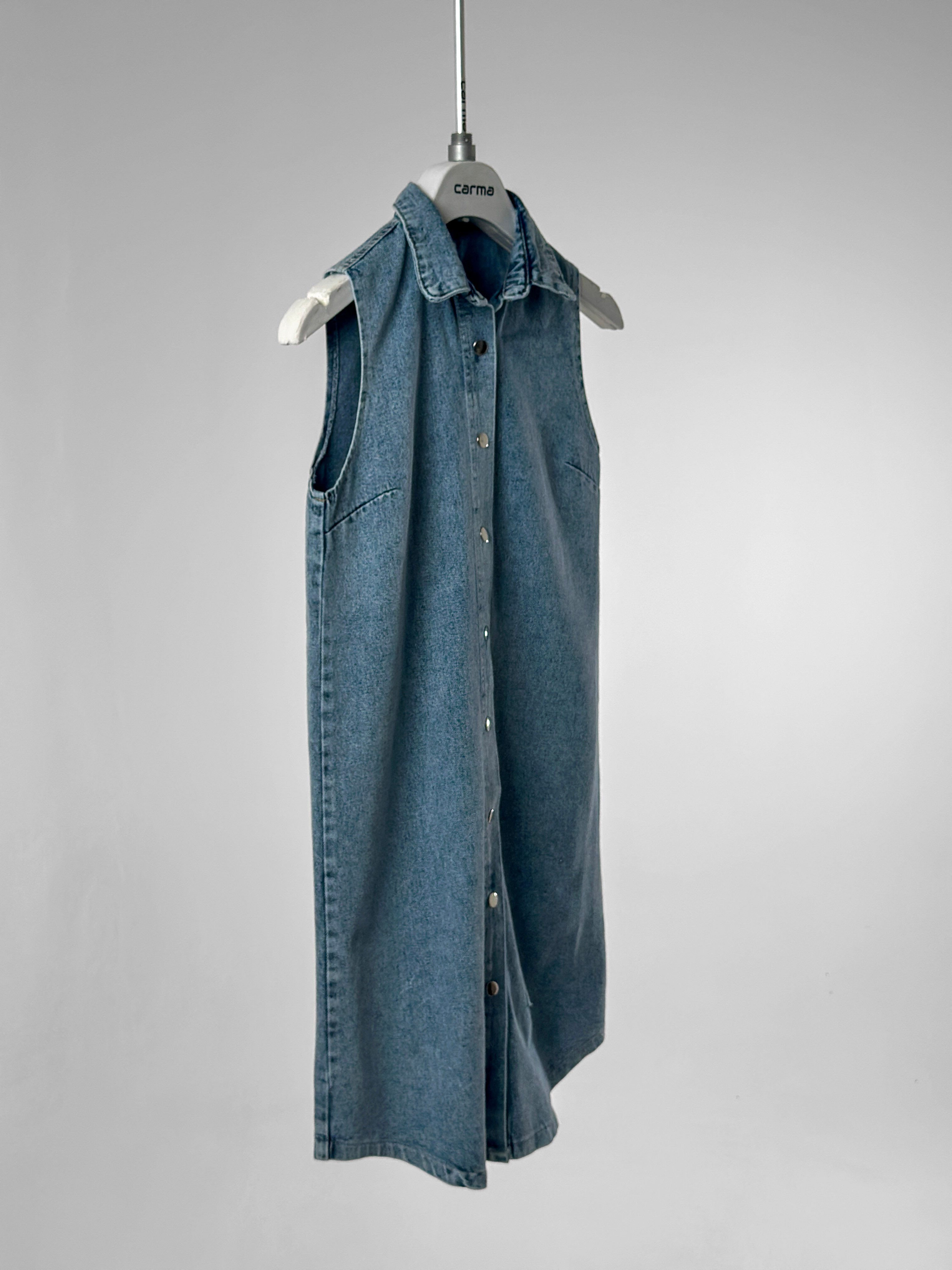Denim Soul Yelek Elbise