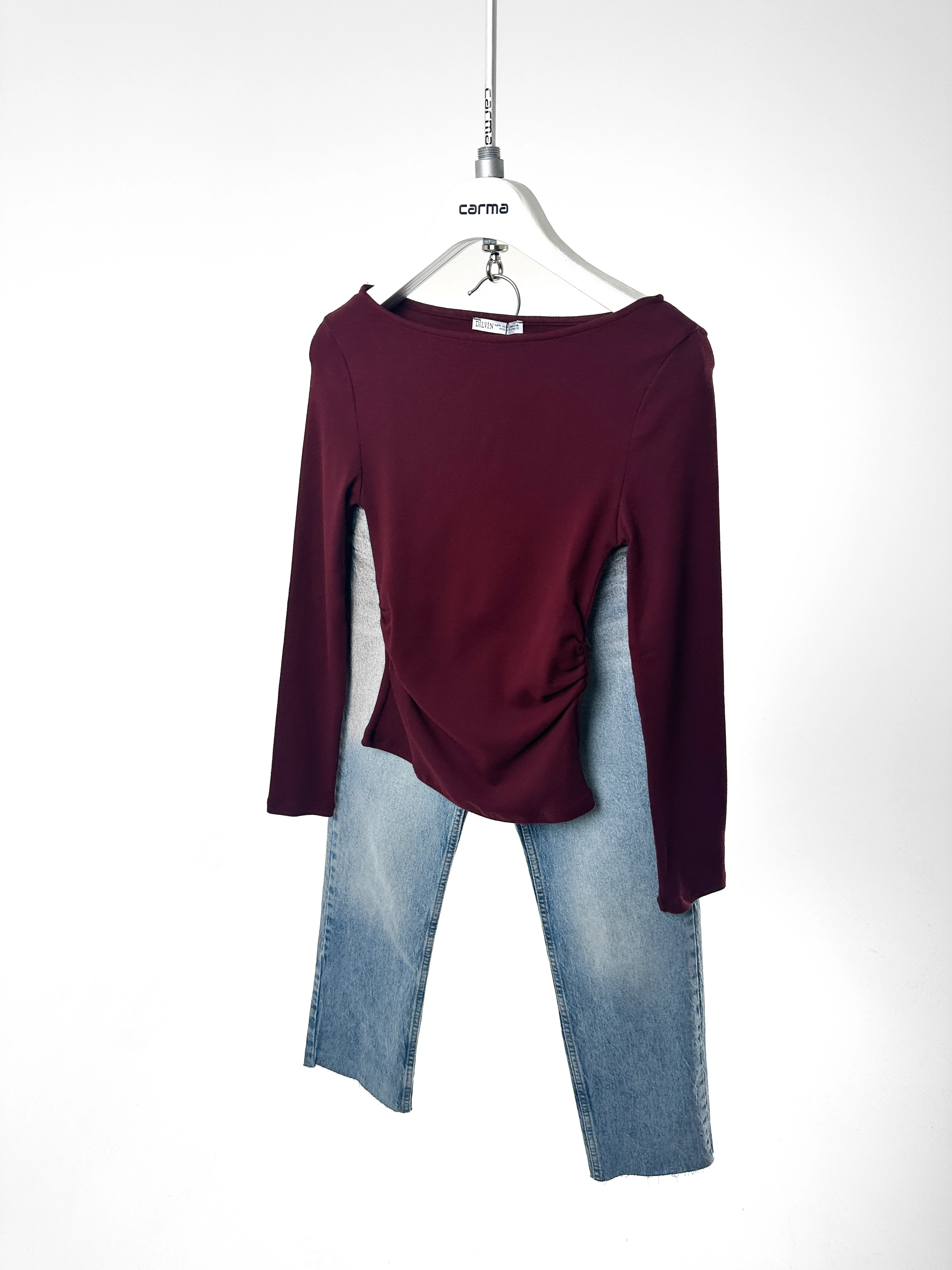 Büzgü Detaylı Bluz