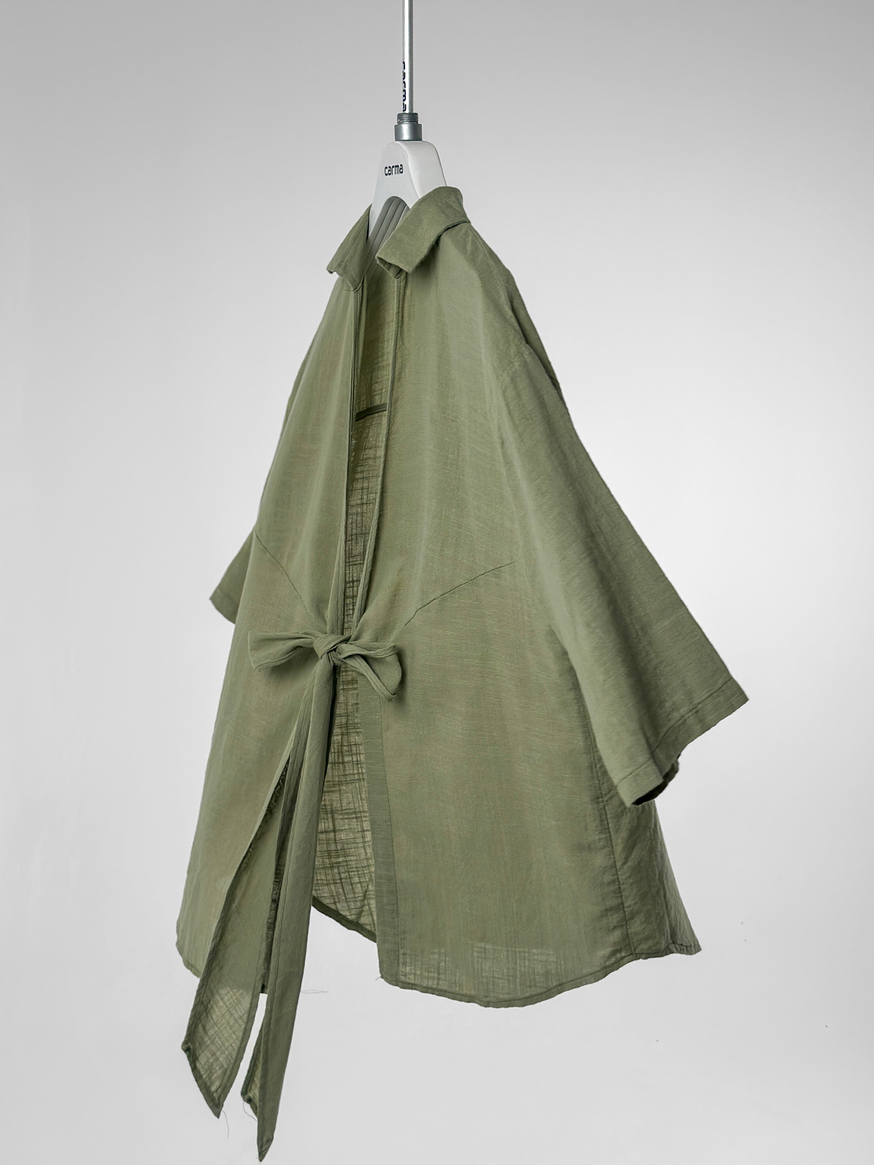 Keten Dokulu Kimono