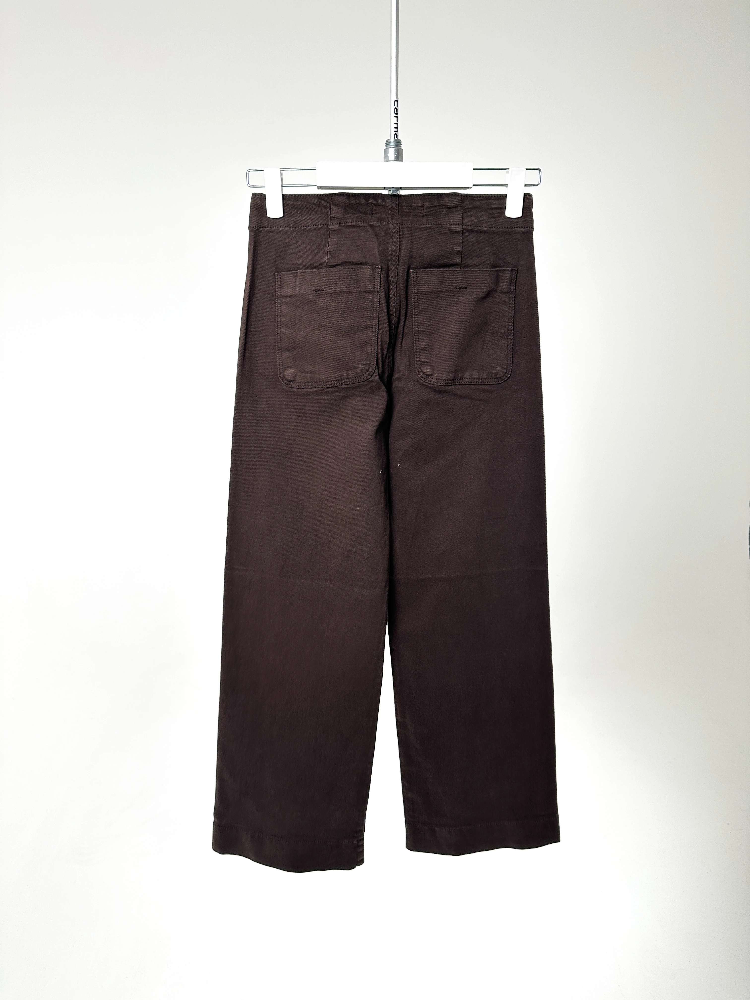 Yüksek Bel Geniş Paça Jean