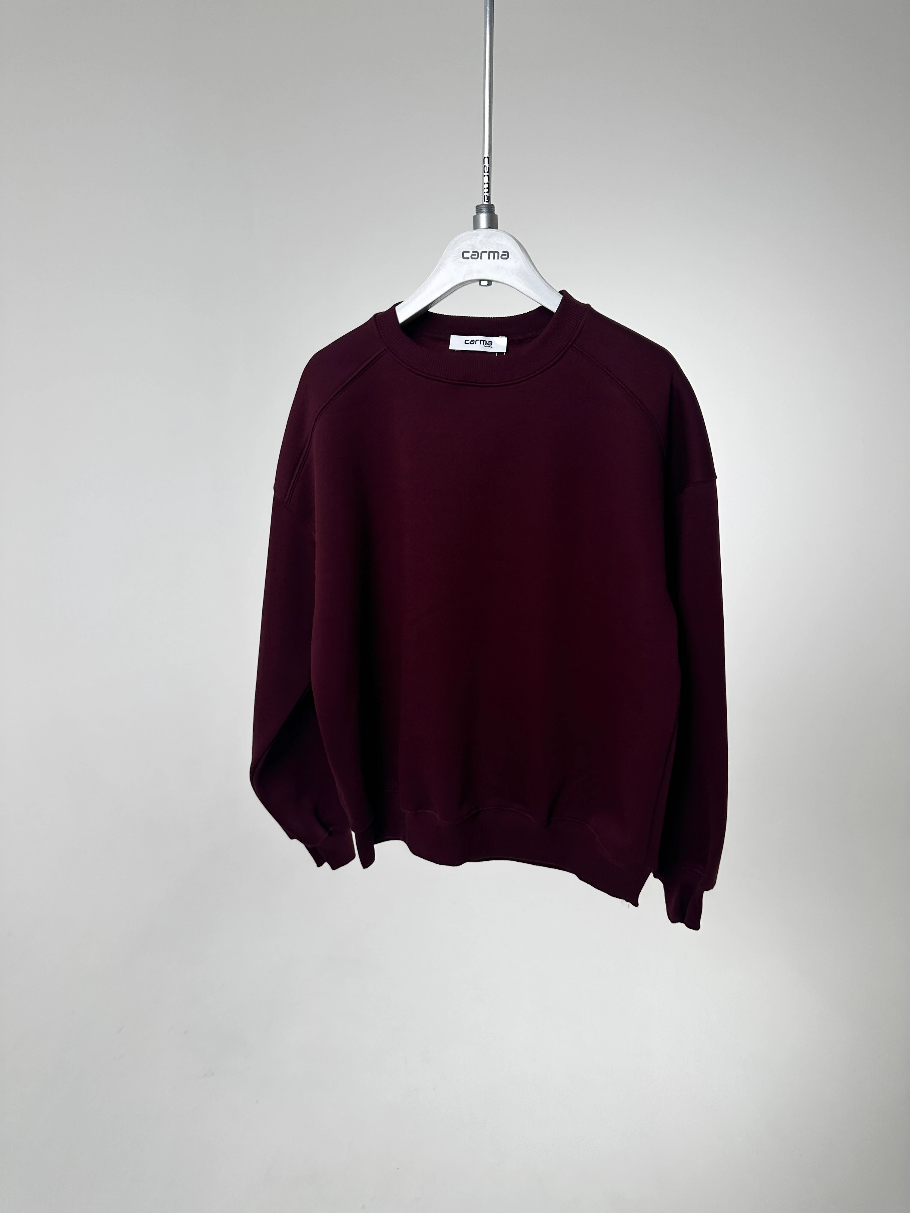 Basic Sweatshirt - bordo