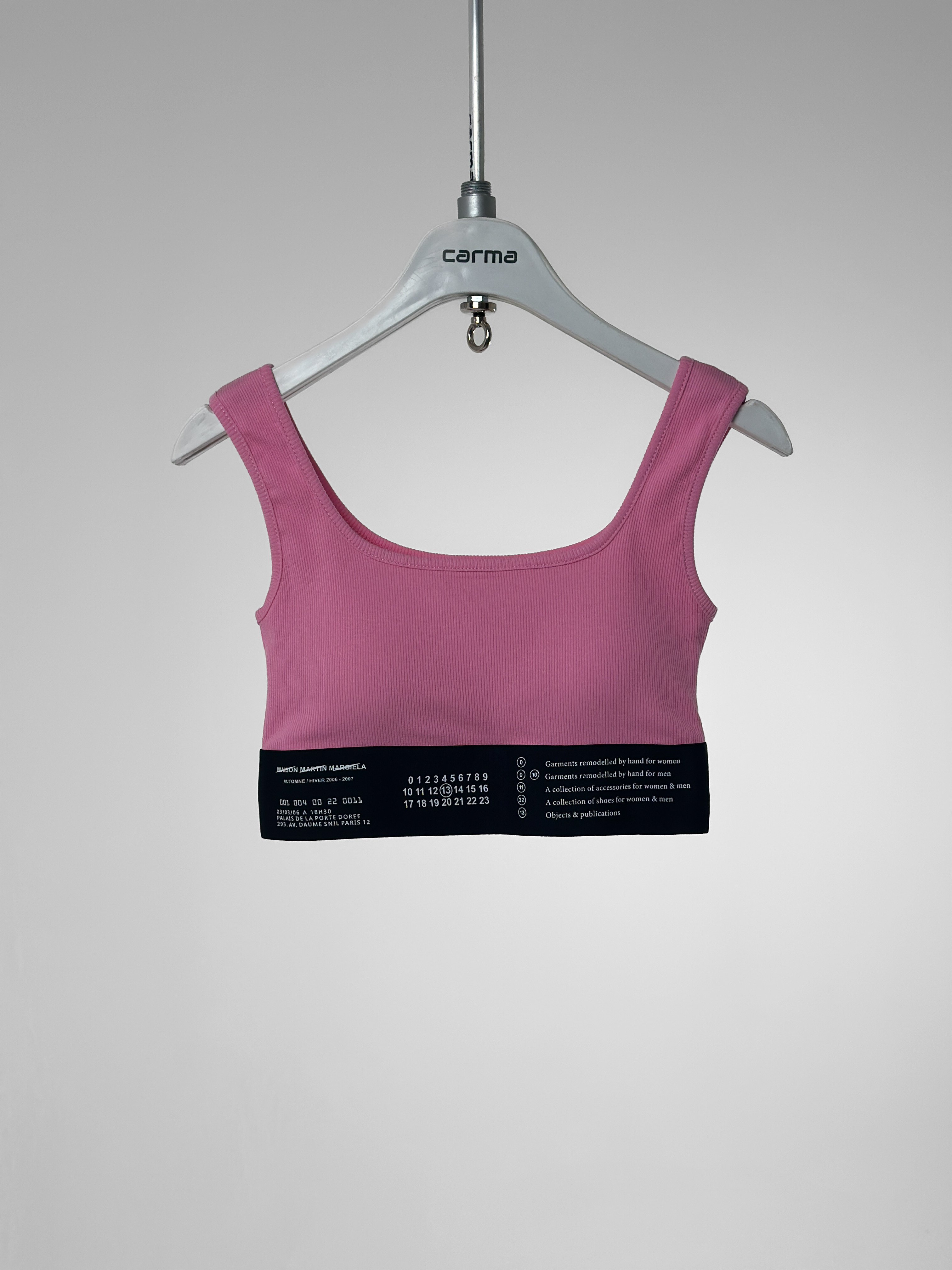 Yazı Detaylı Ribana Büstiyer - pembe