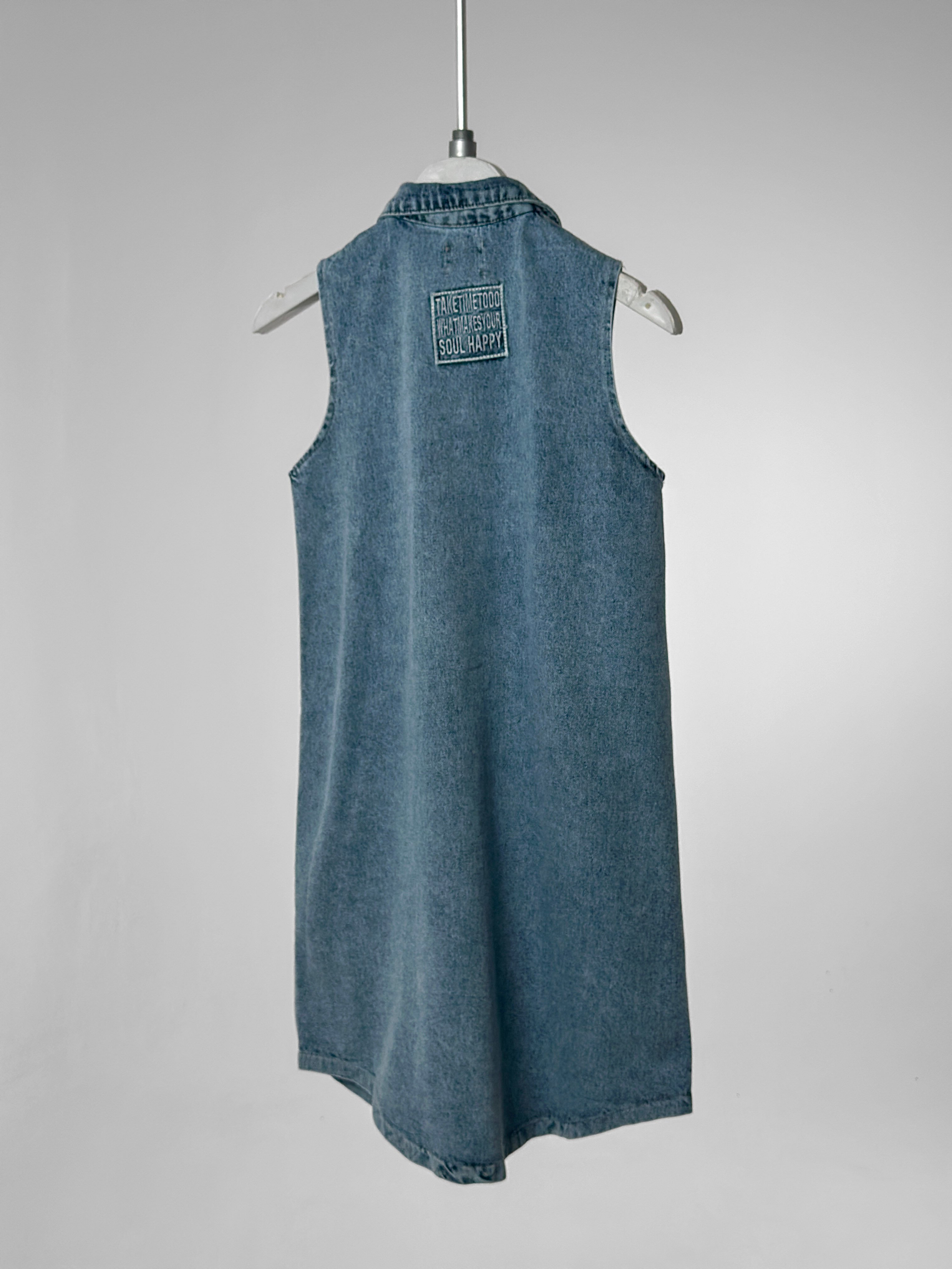 Denim Soul Yelek Elbise