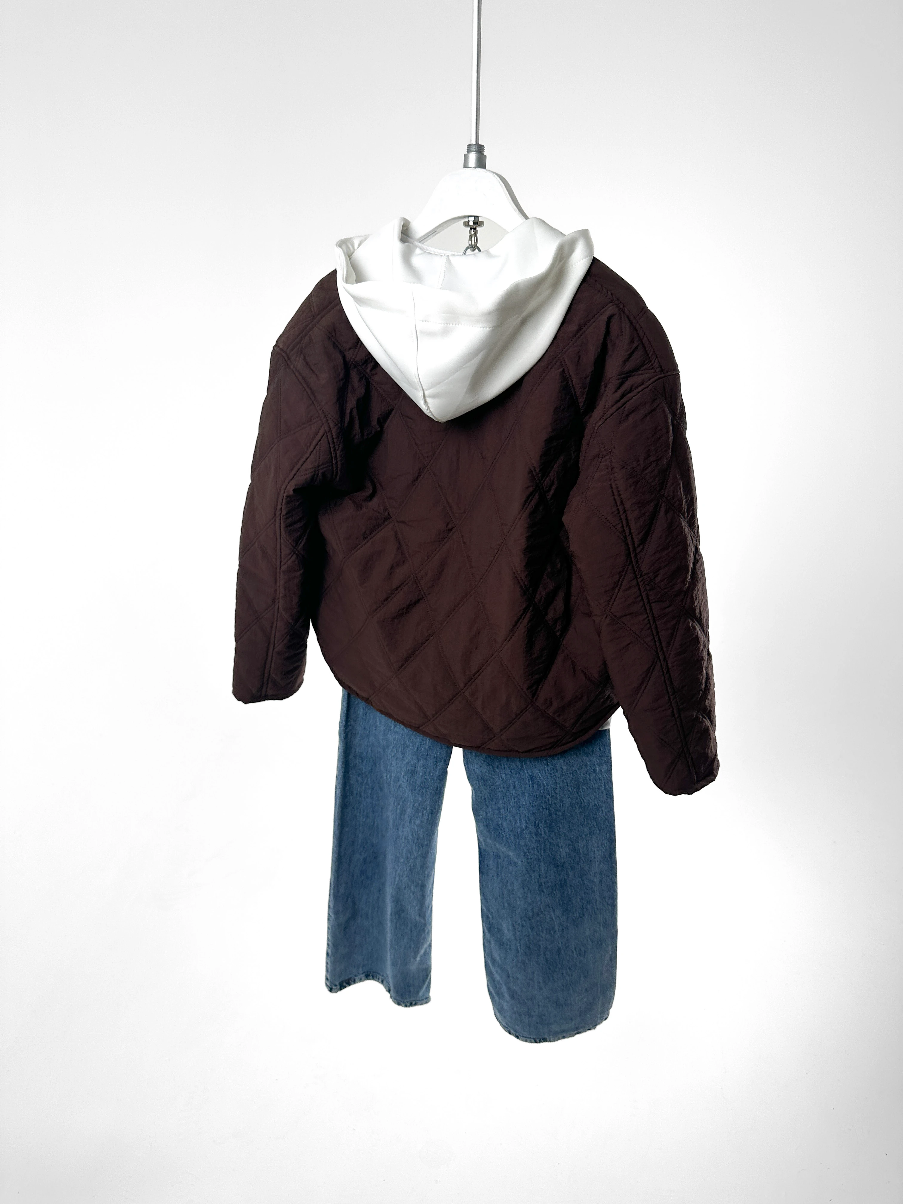 Kapitone Doku Detaylı Mont