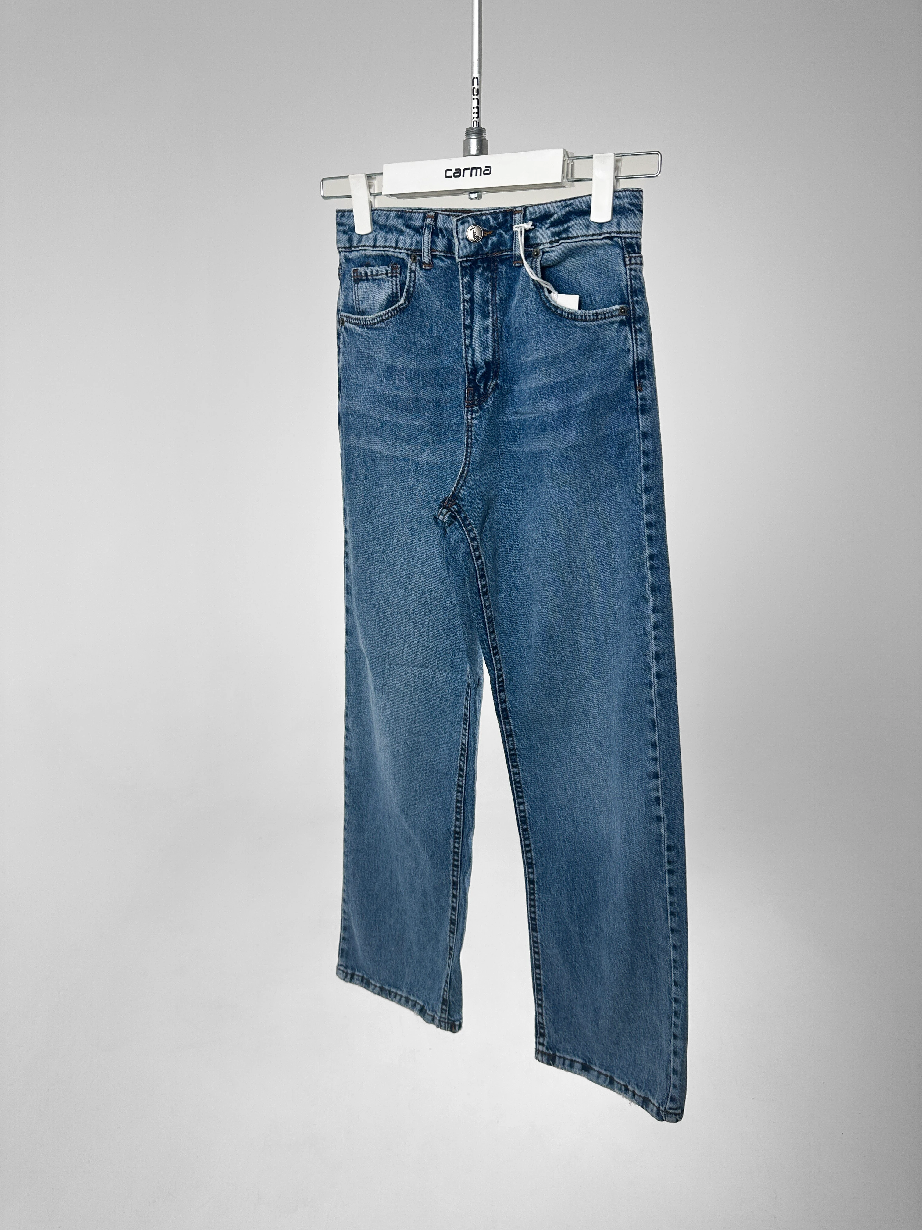 Straight Fit Jean Pantolon