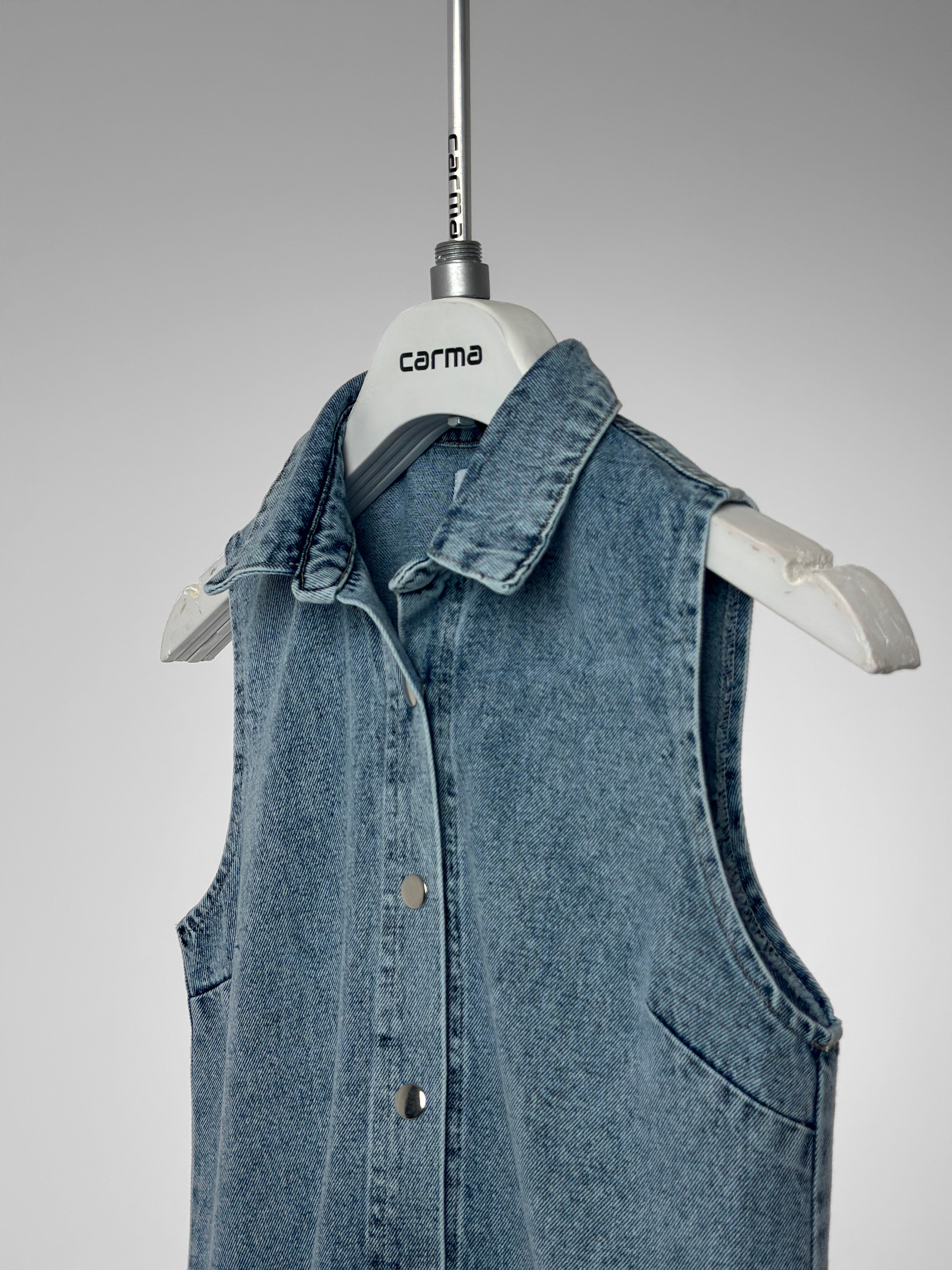 Denim Soul Yelek Elbise