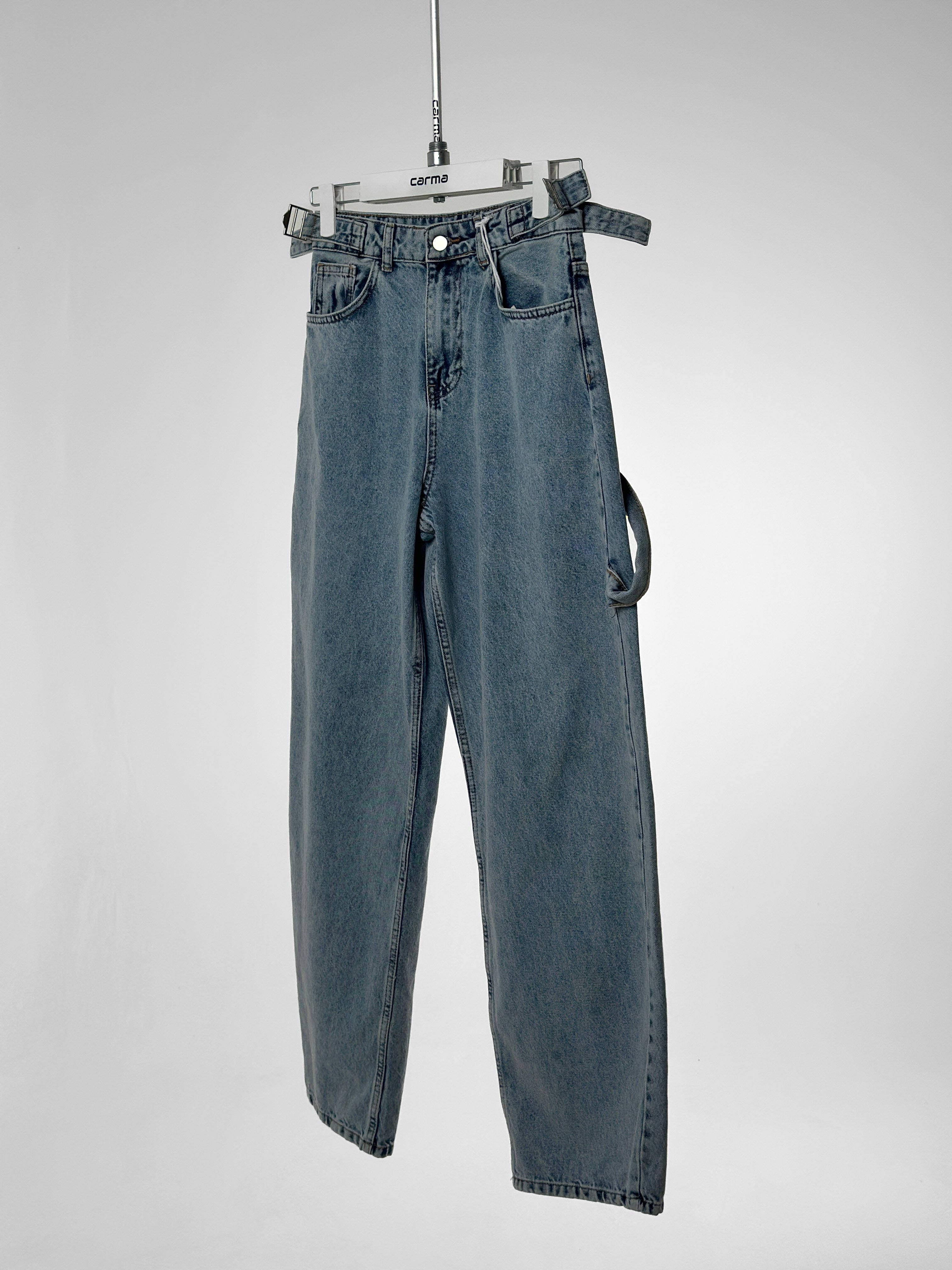 Tokalı Baggy Jean