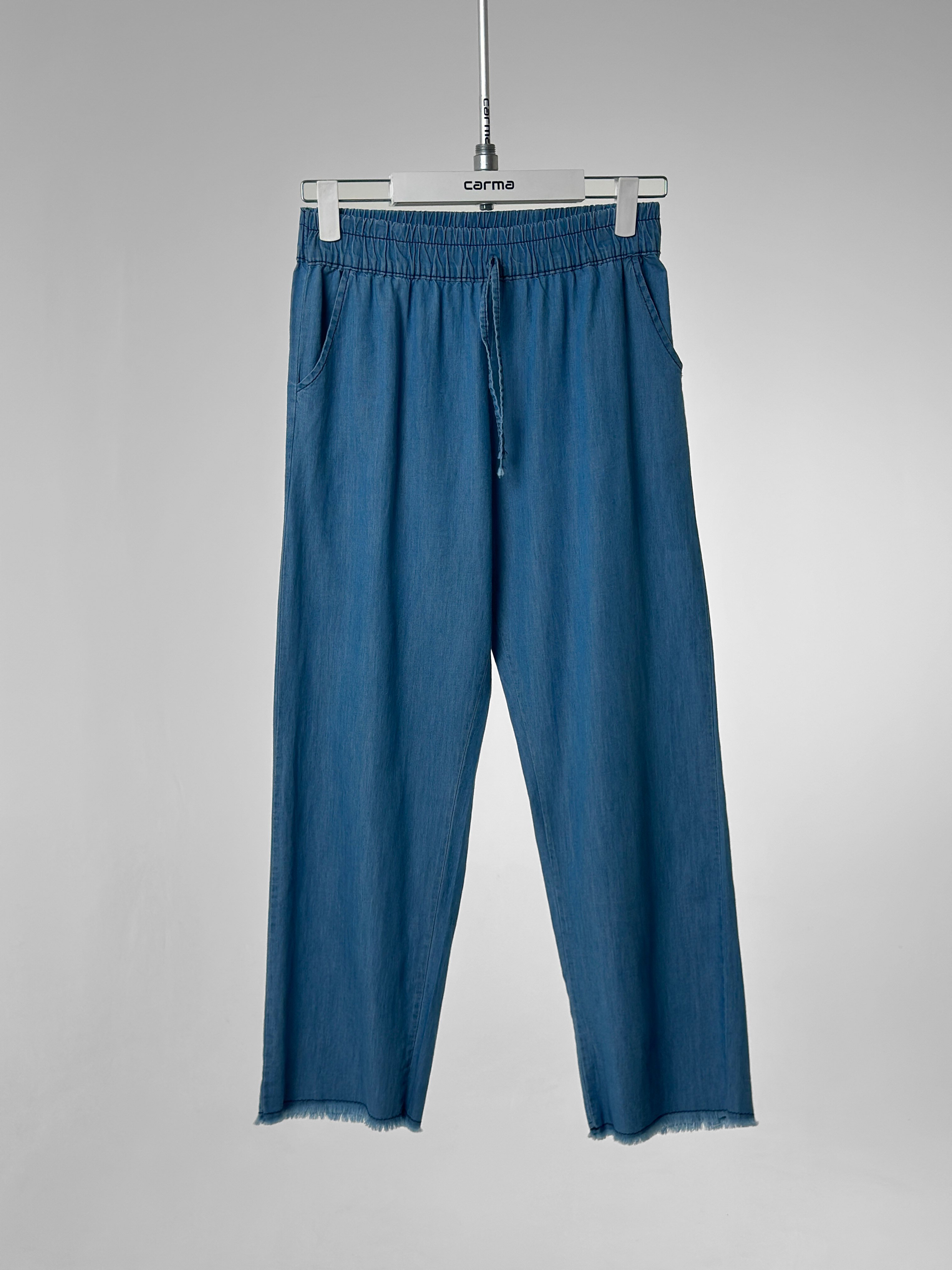 Püskül Paça Tensel Pantolon