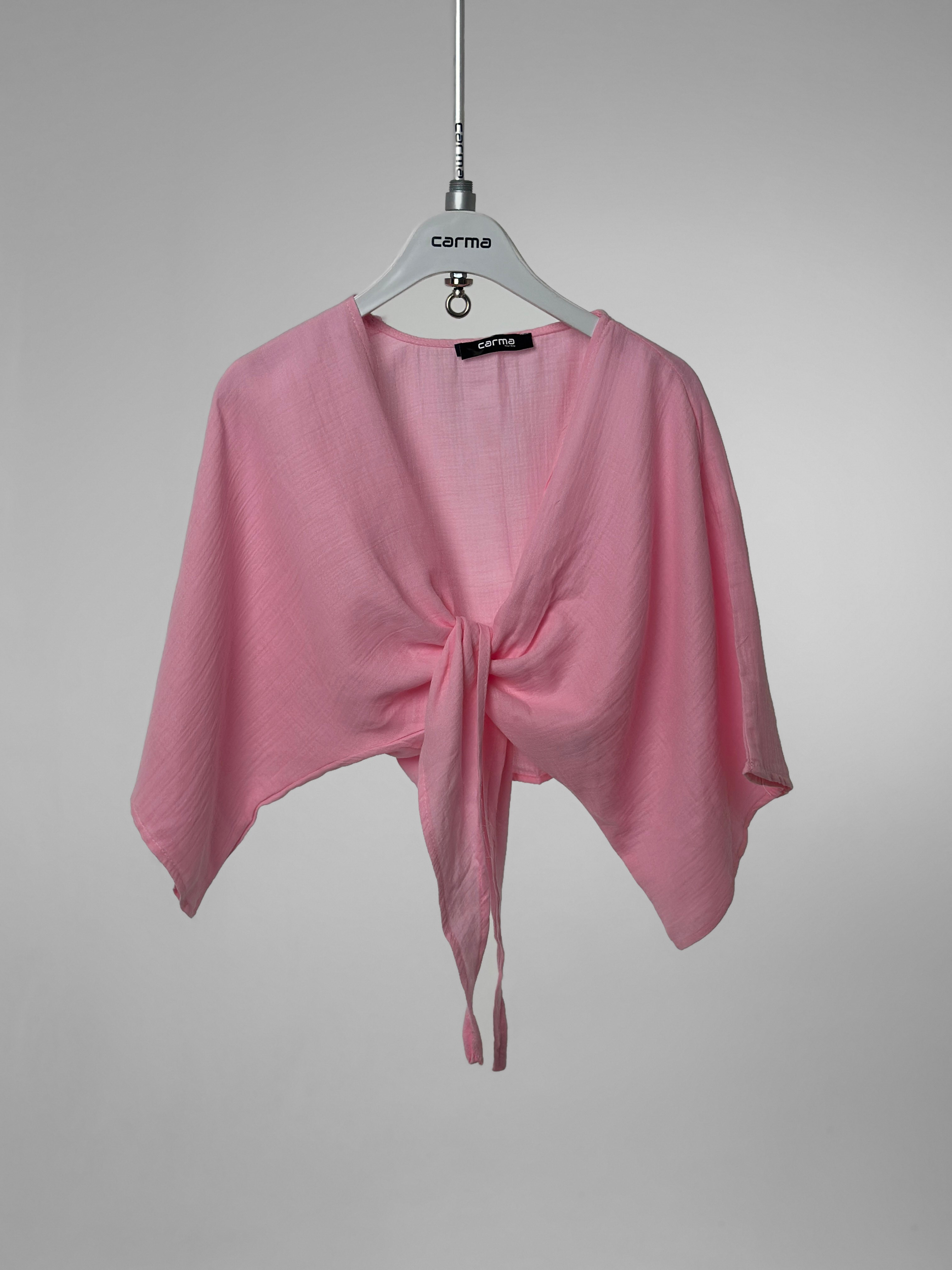 Mini Kimono Üst - şeker pembe