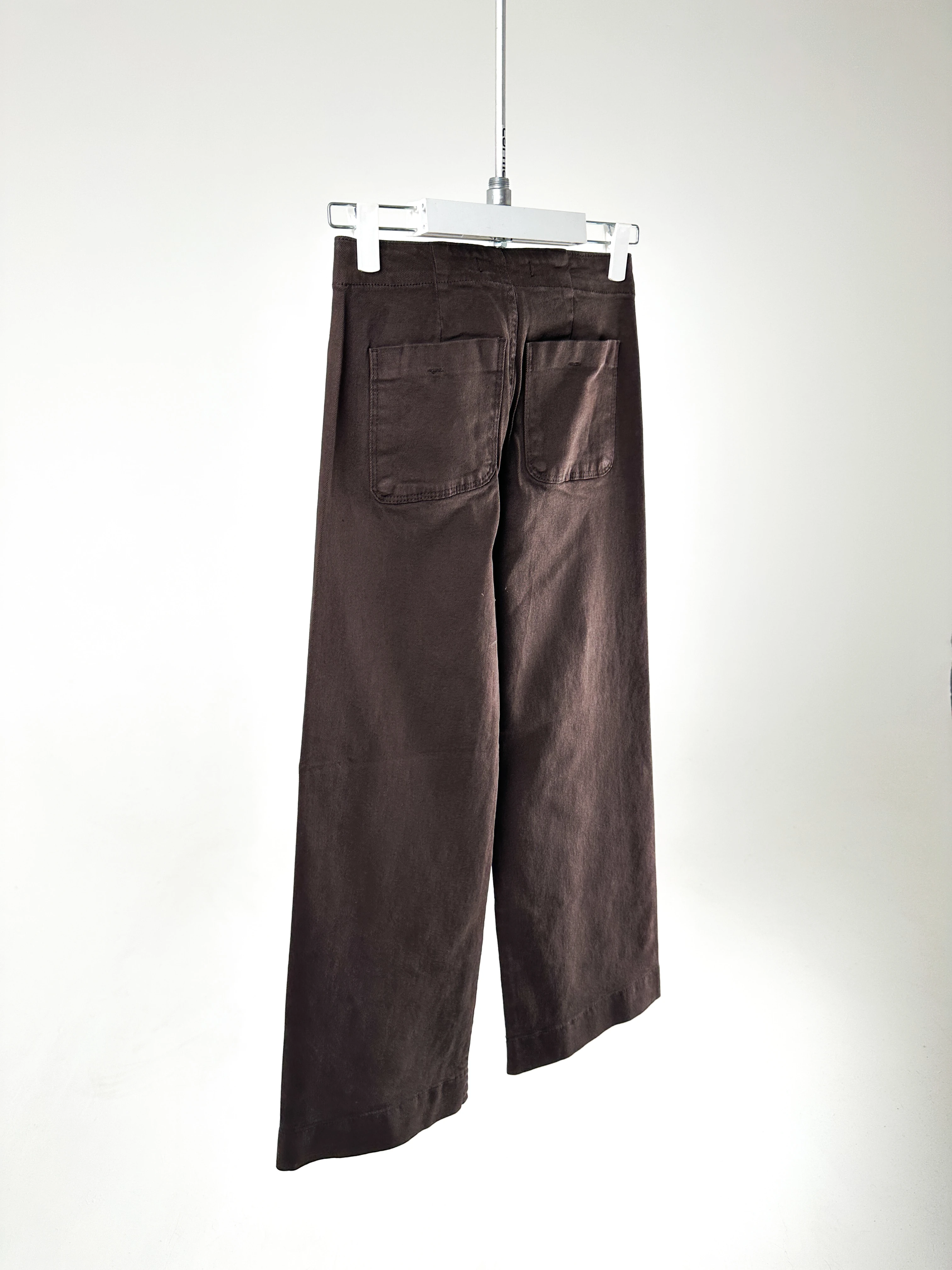 Yüksek Bel Geniş Paça Jean