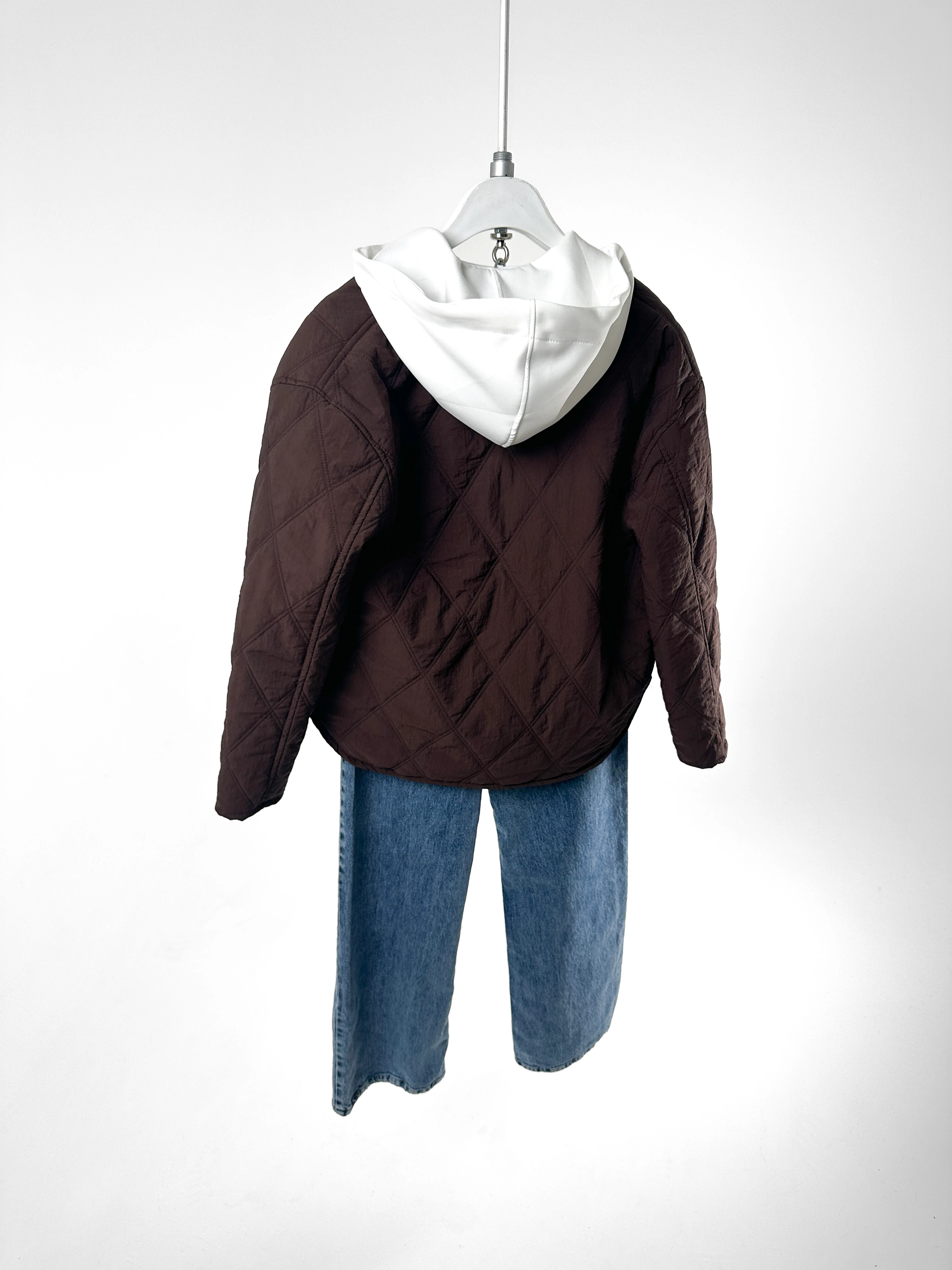 Kapitone Doku Detaylı Mont