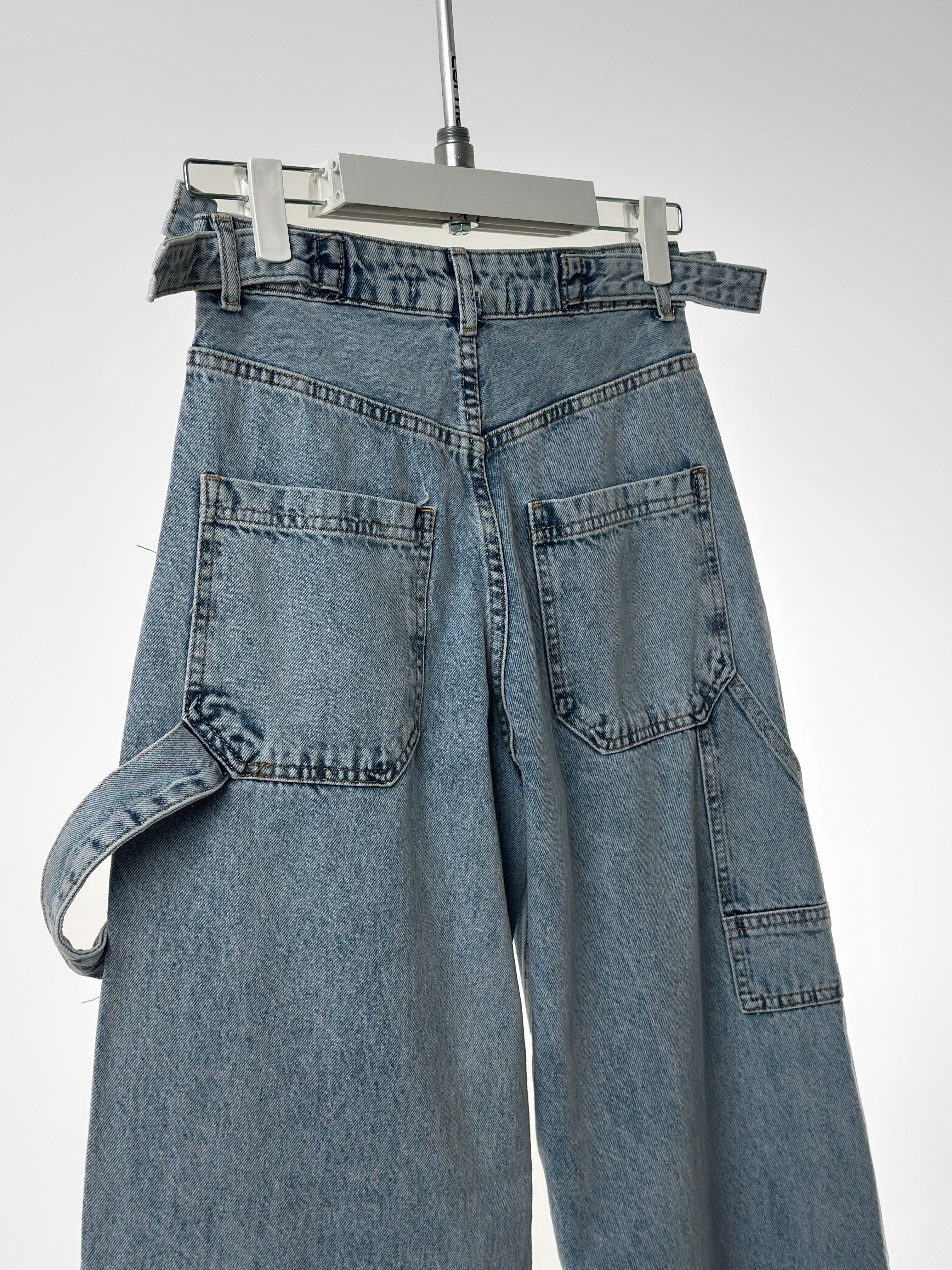 Tokalı Baggy Jean