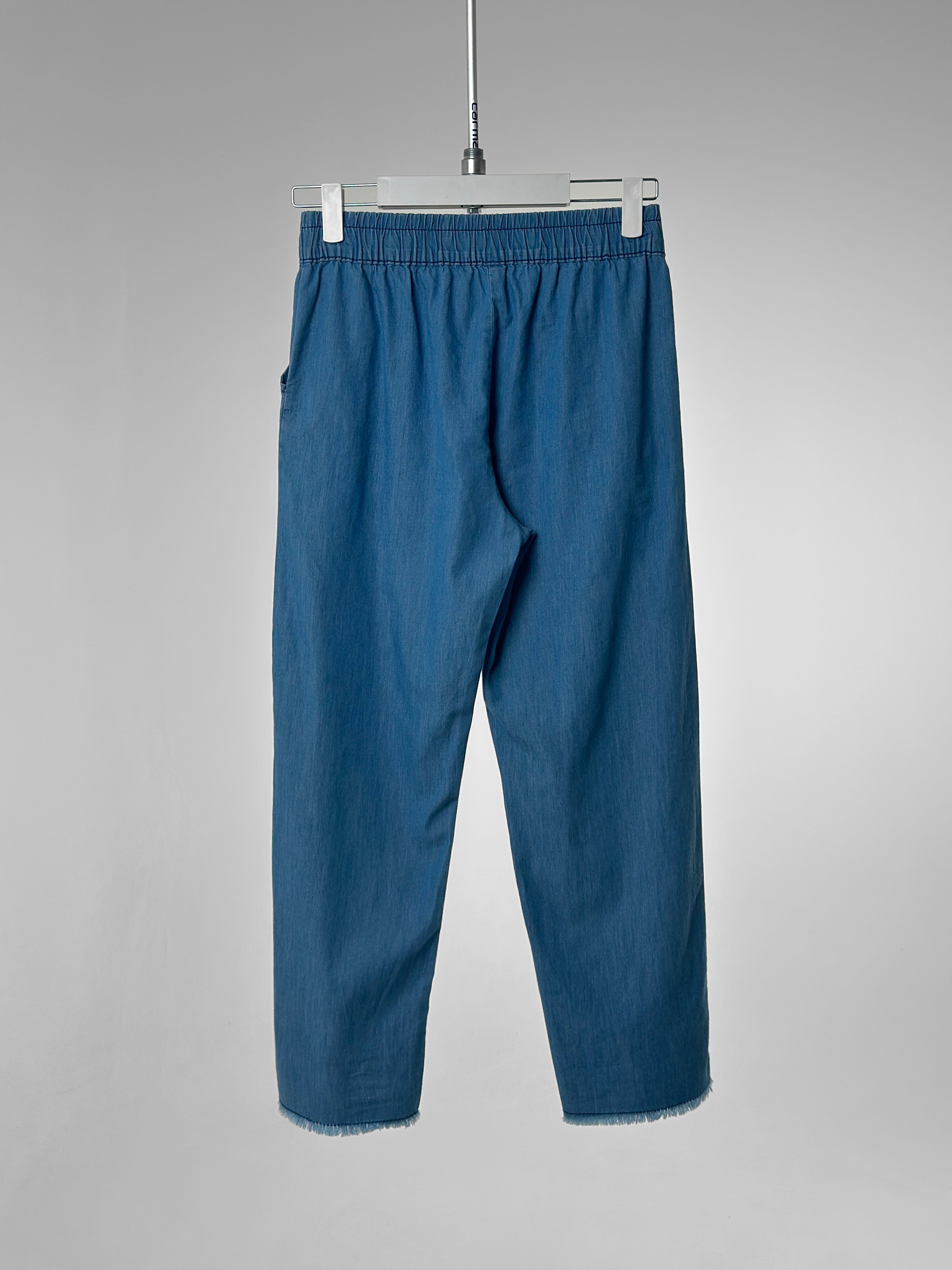 Püskül Paça Tensel Pantolon