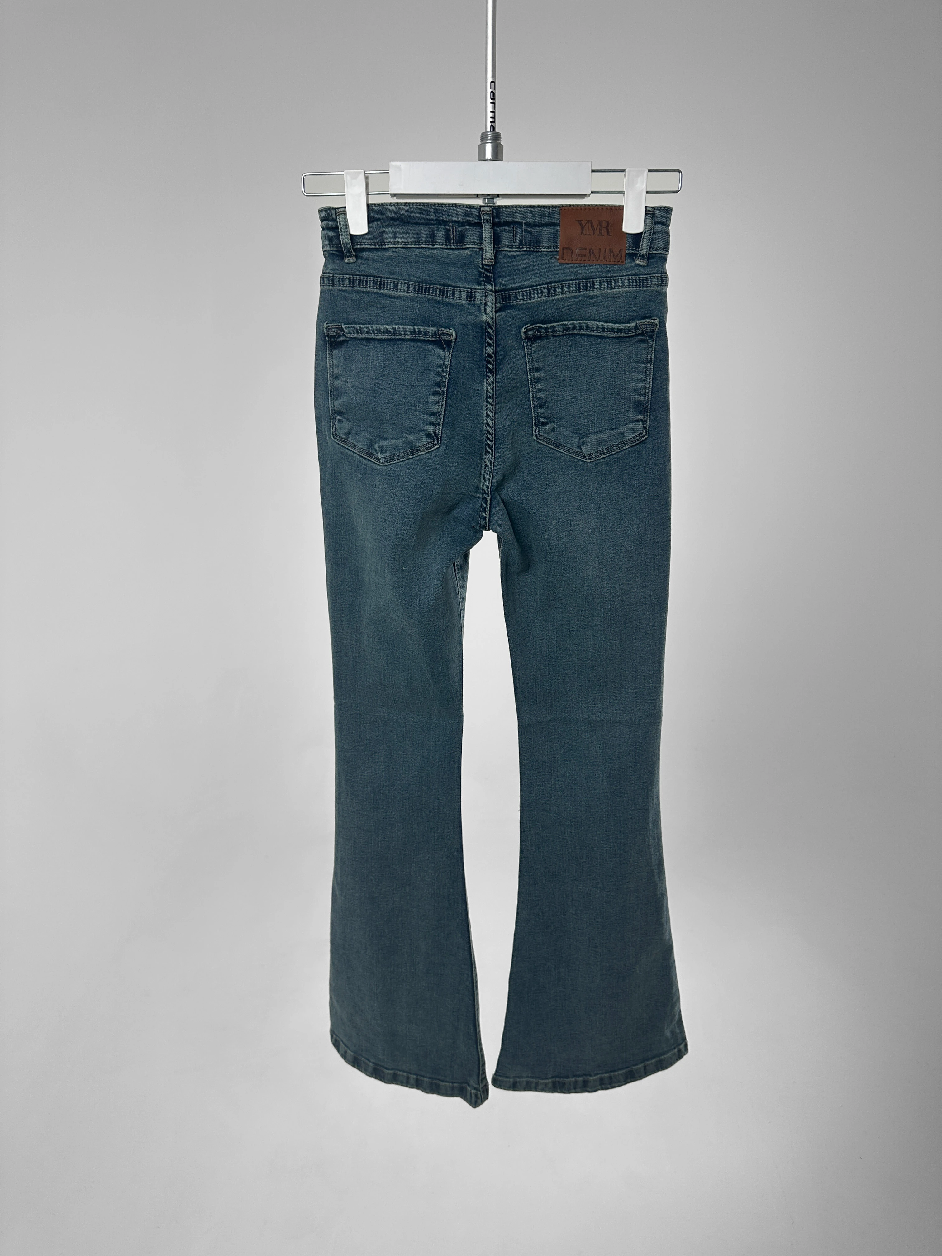 İspanyol Paça Jean Pantolon