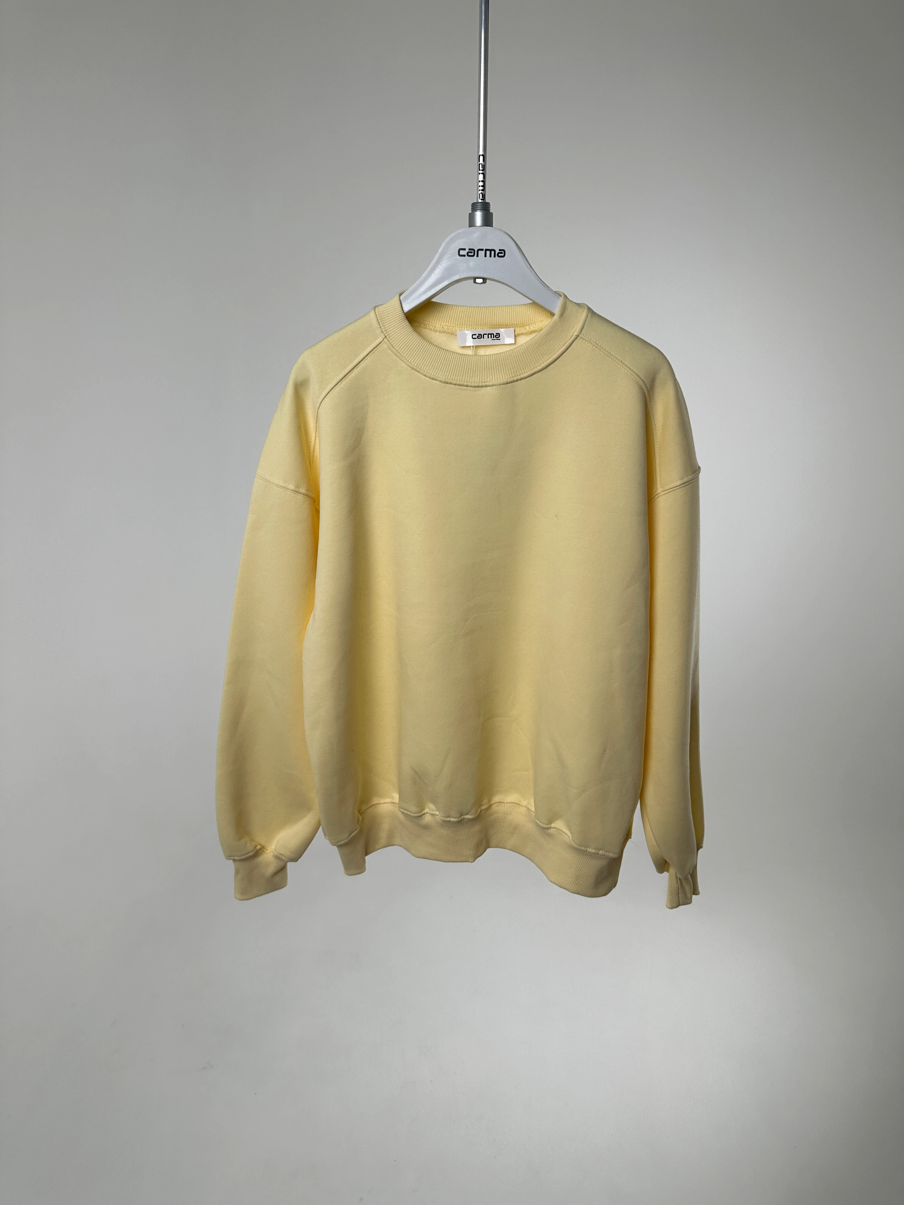 Basic Sweatshirt - sarı
